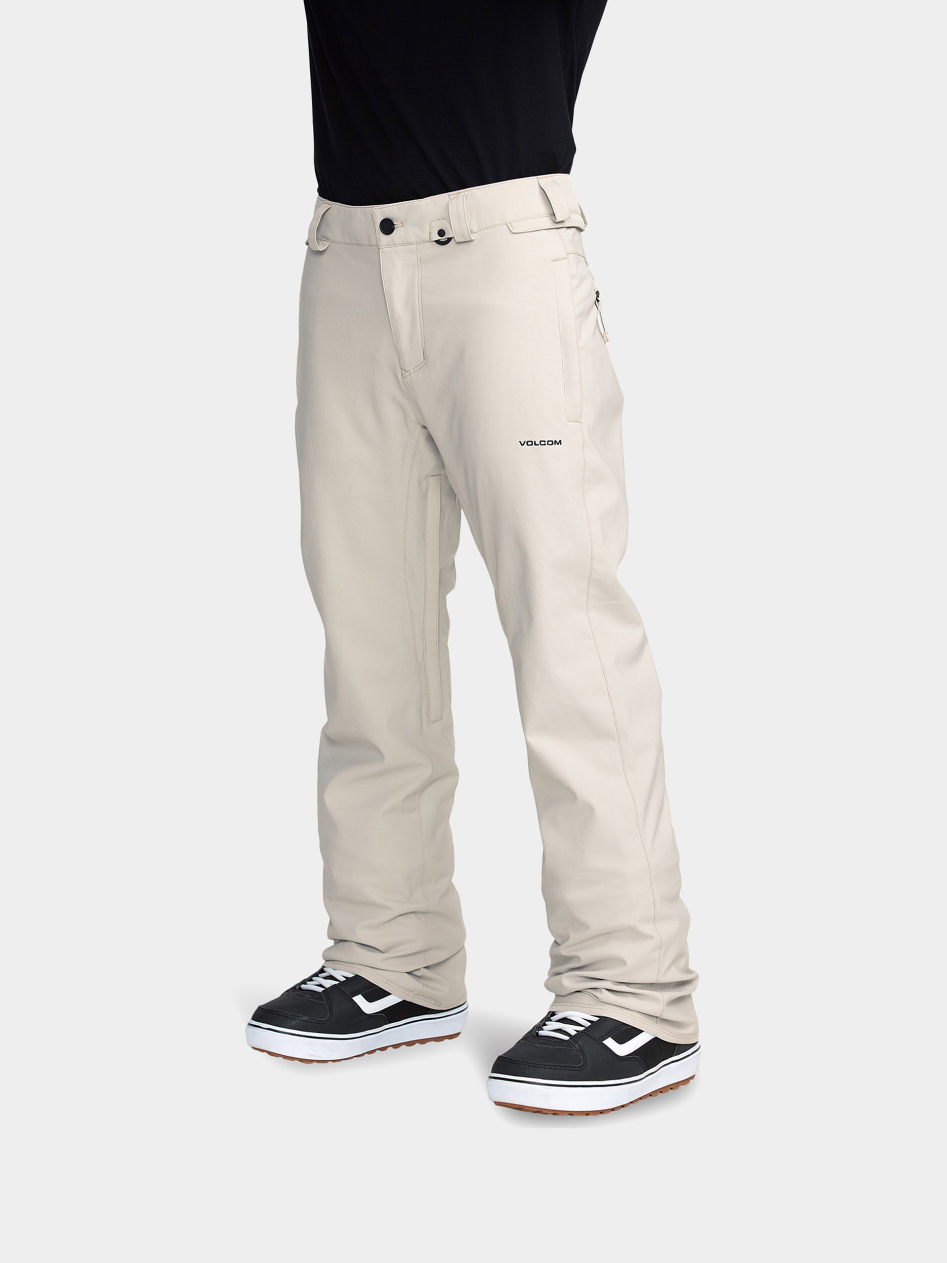 Чоловічі Сноубордичні штани Volcom Freakin Snow Chino (stone)