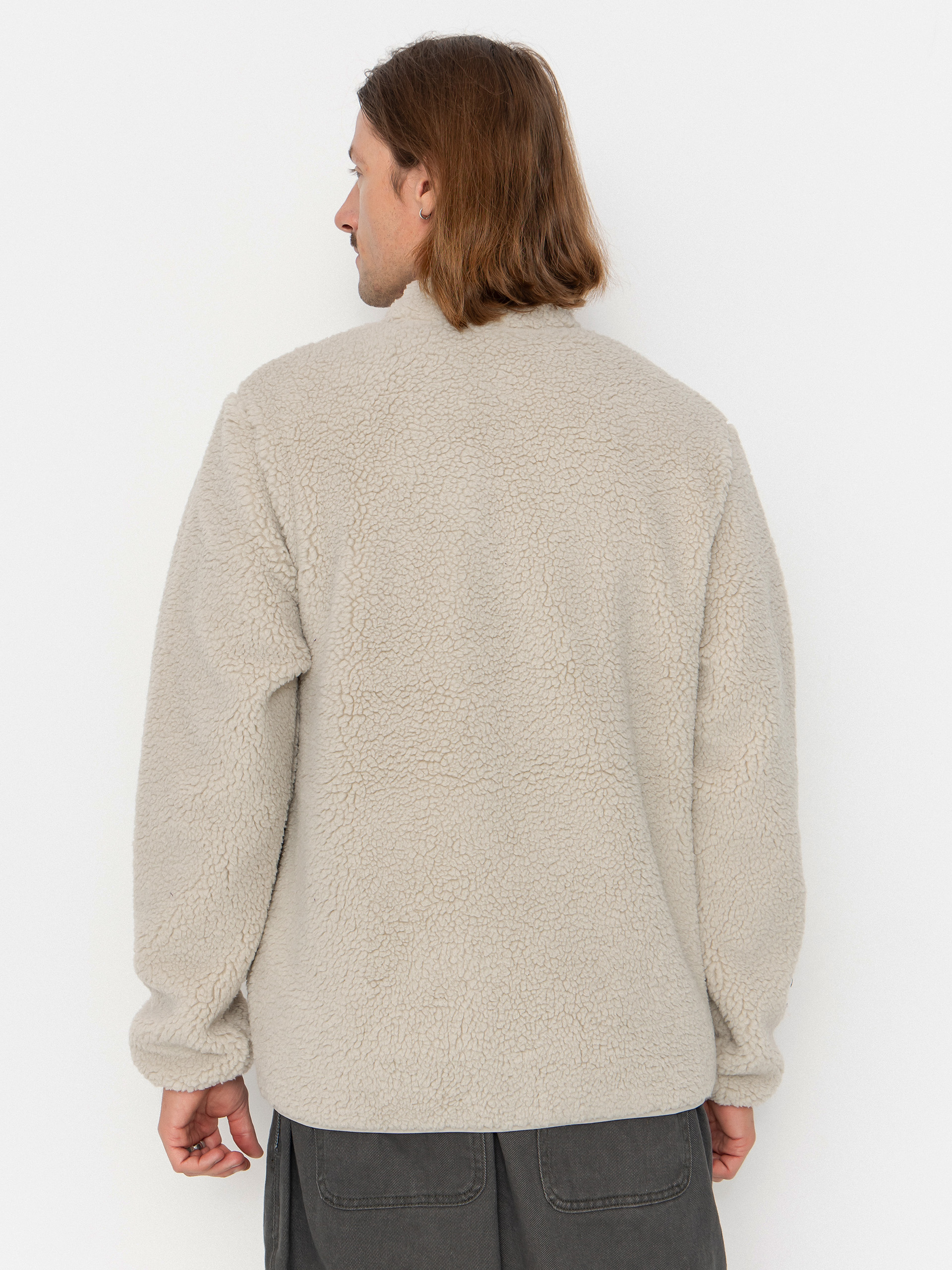 Чоловічий Флісовий светр Volcom Muzzer Fuzzar (stone)