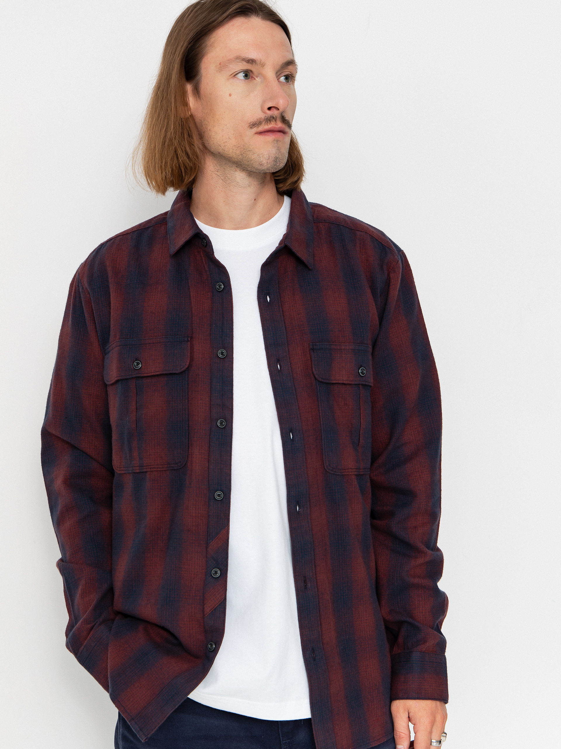 Сорочка Volcom Shadowstone Flannel (navy)