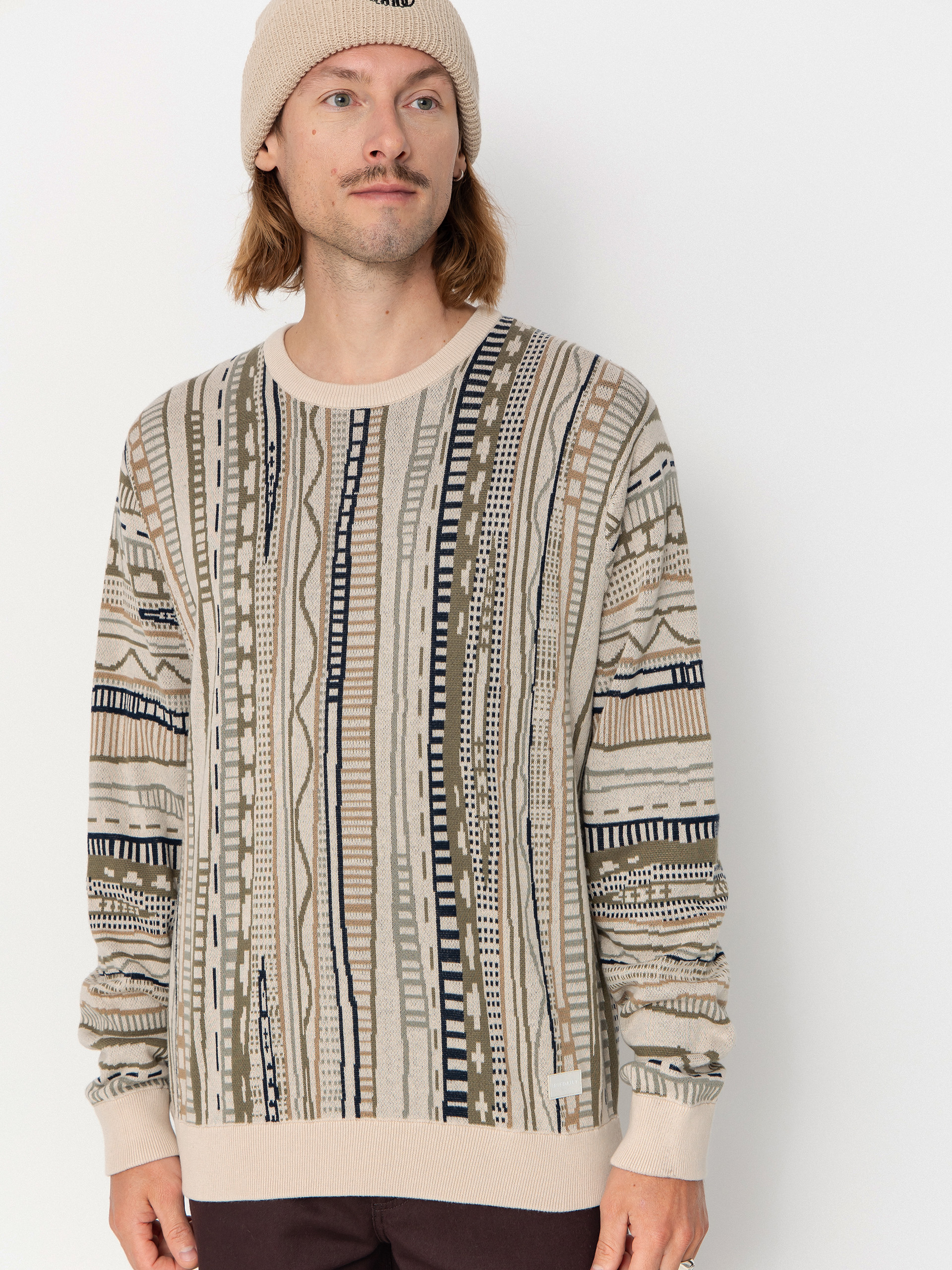 u0421u0432u0435u0442u0440 Iriedaily Theodore Knit (cool olive)