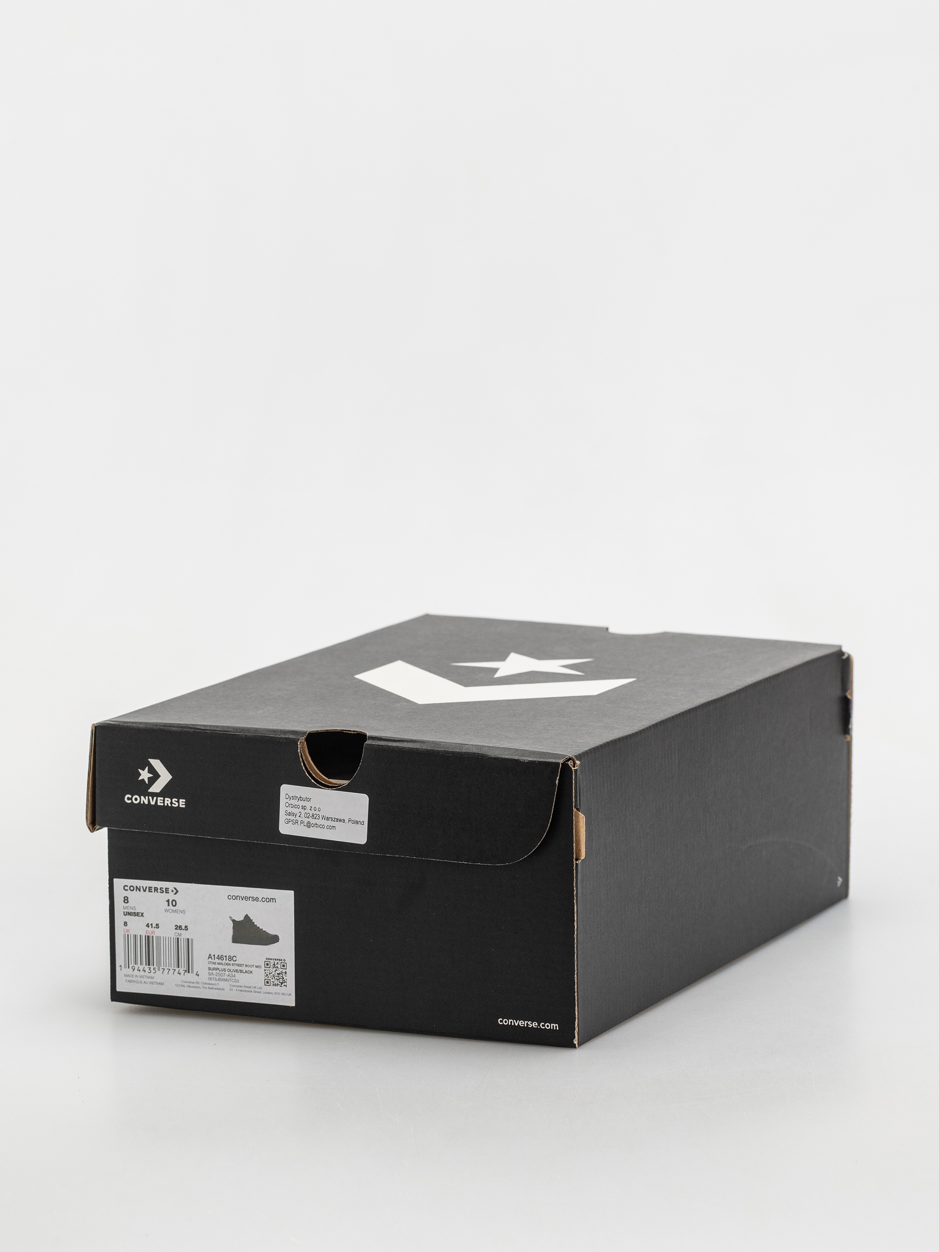 Взуття Converse Chuck Taylor All Star Malden Street (boot/mid/olive)