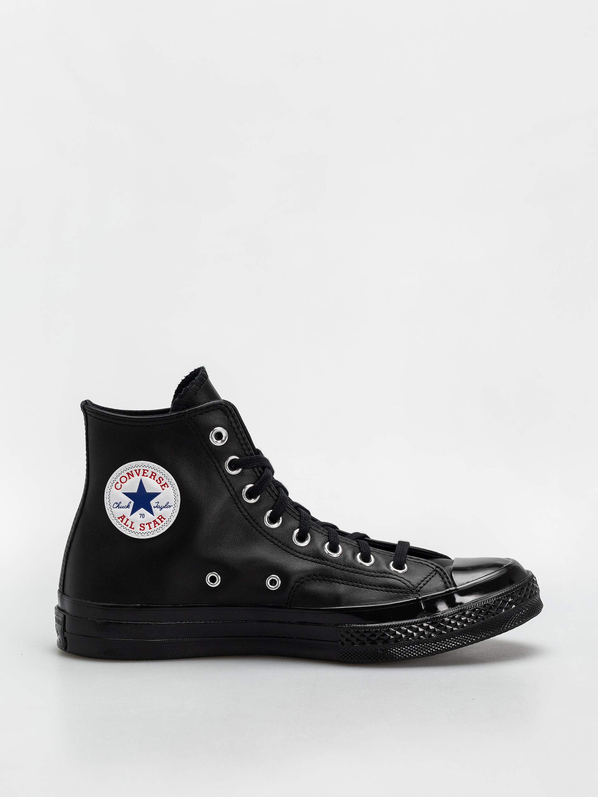 Кеди Converse Chuck 70 Hi - чорний (black/black/white)