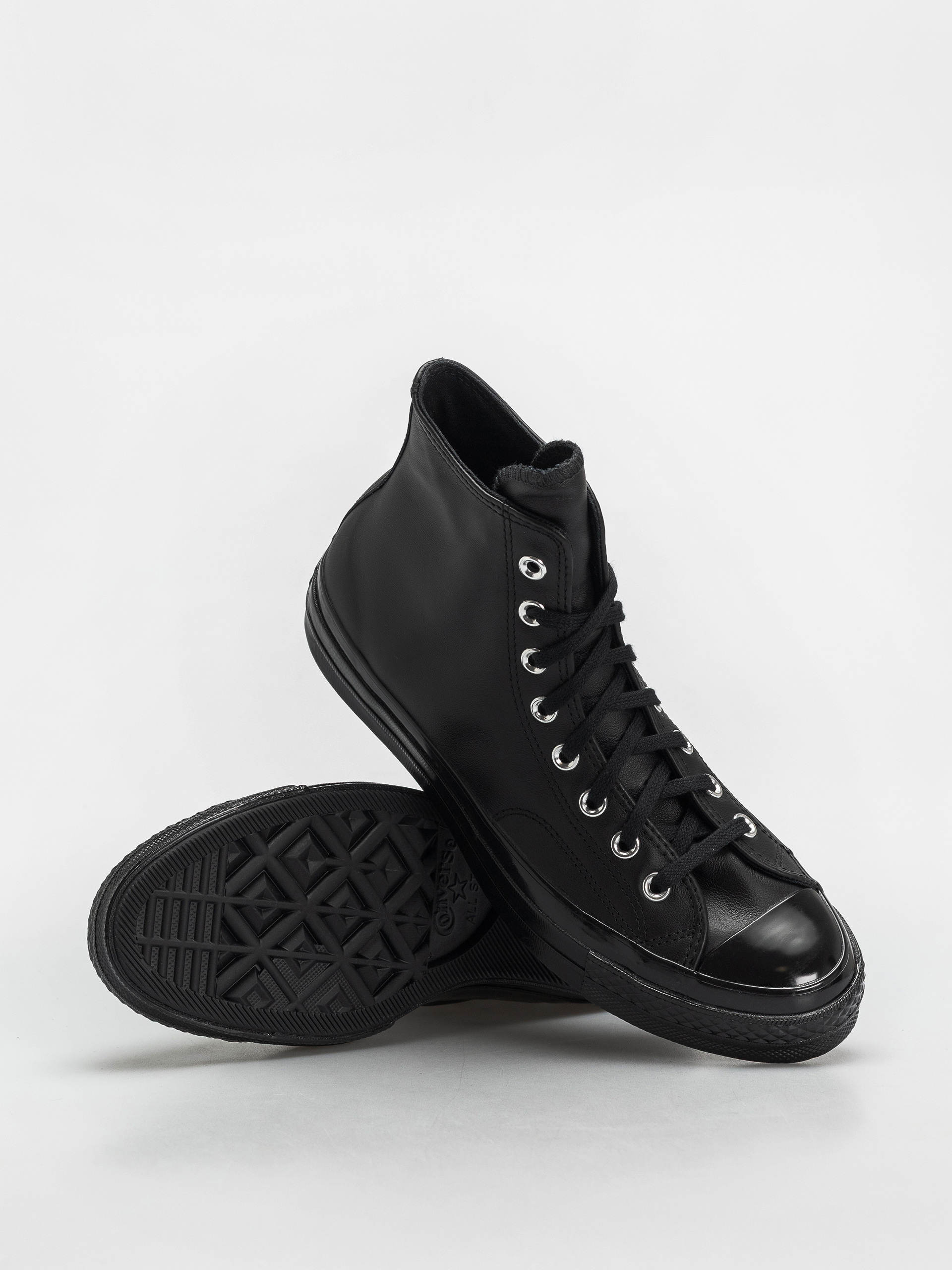 Кеди Converse Chuck 70 Hi - чорний (black/black/white)