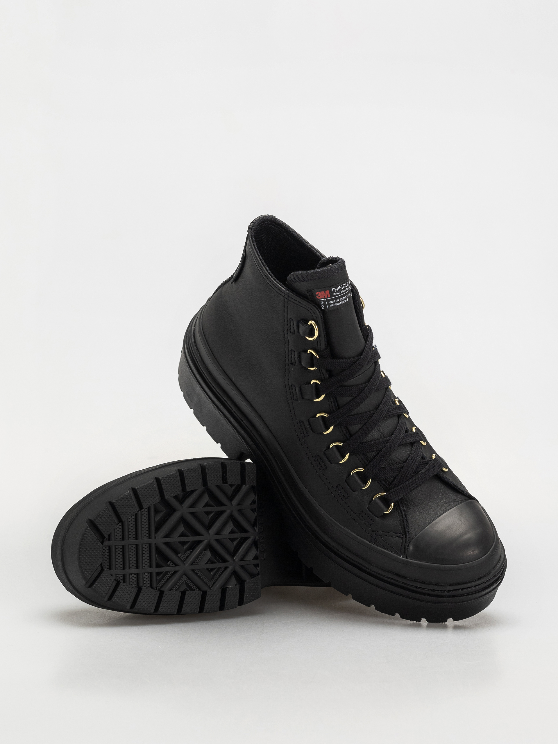 Взуття Converse Chuck Taylor All Star Lugged Heel Wmn (black/black/gold)