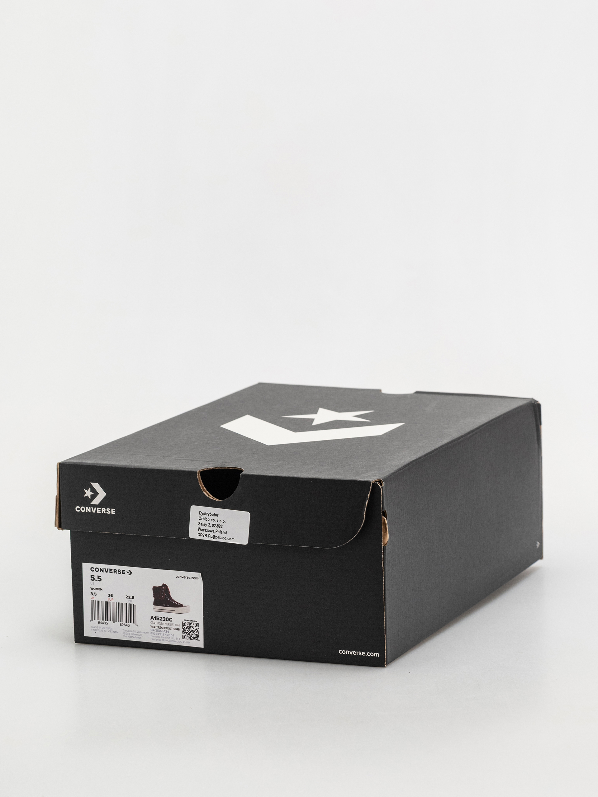 Кеди Converse Chuck Taylor All Star Fold Over Lift Wmn (totally fudged)