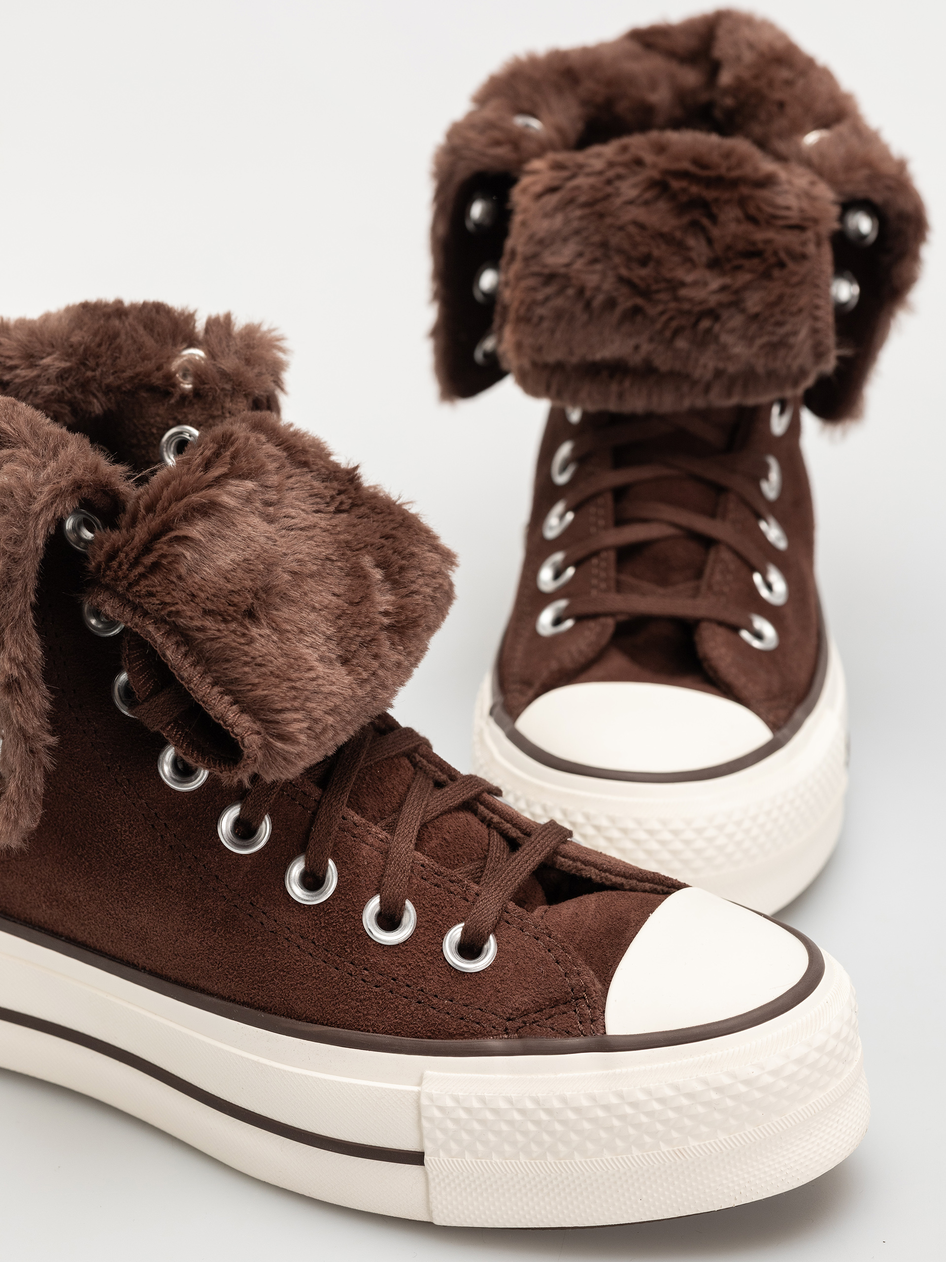 Кеди Converse Chuck Taylor All Star Fold Over Lift Wmn (totally fudged)