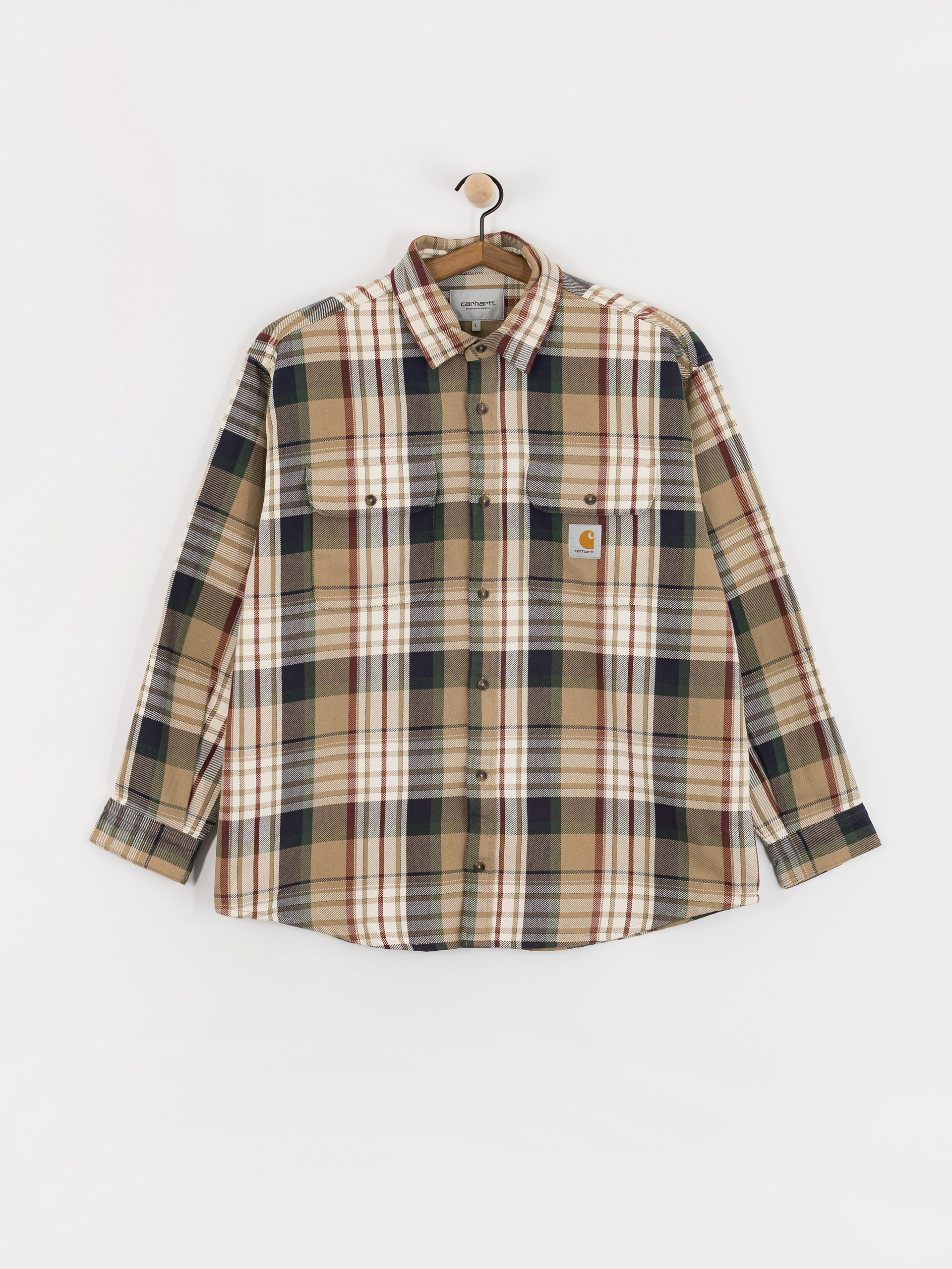 Сорочка Carhartt WIP Tamblyn (tamblyn check/leather)