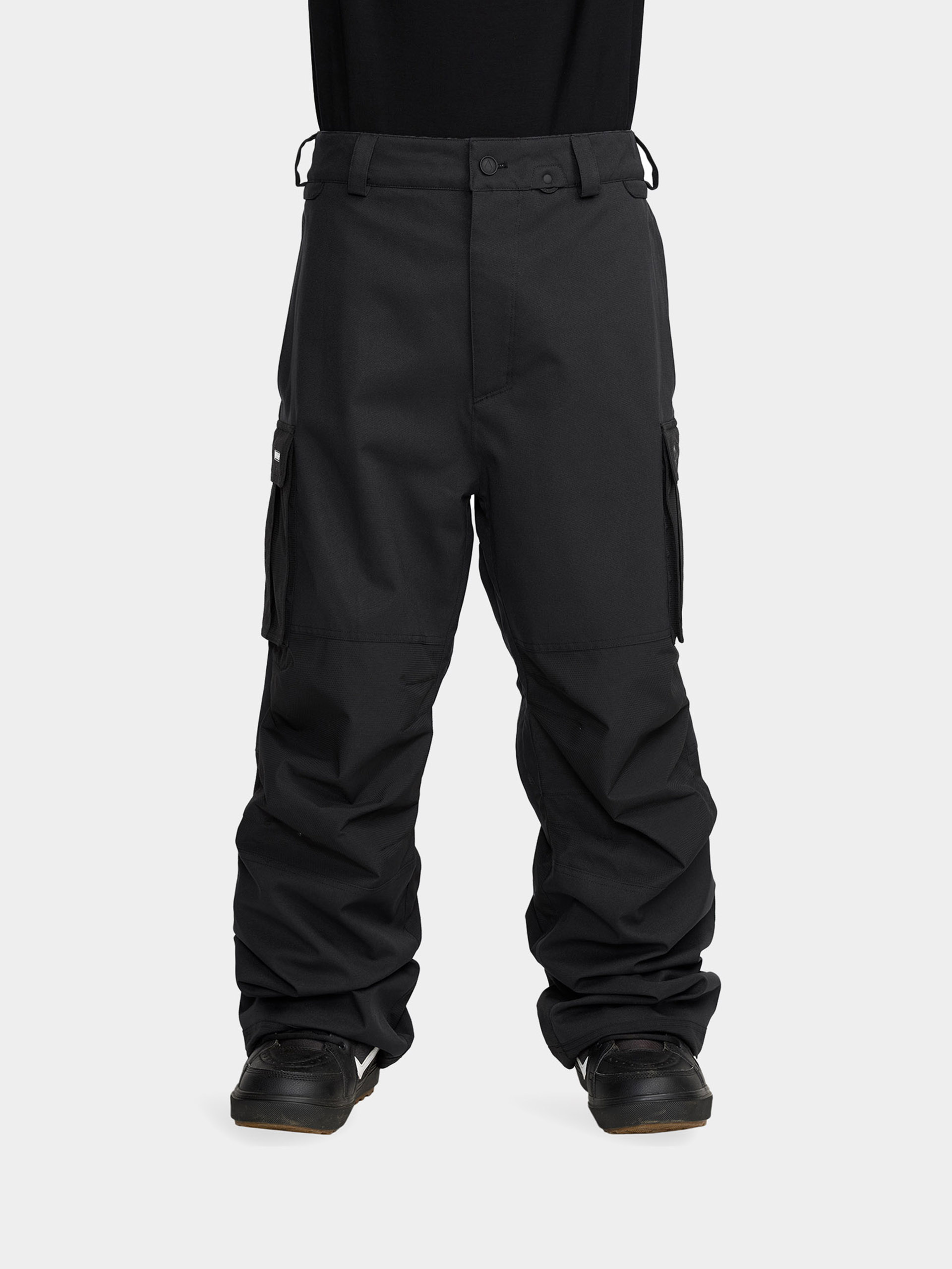 Чоловічі Сноубордичні штани Volcom Nwrk Baggy (black)