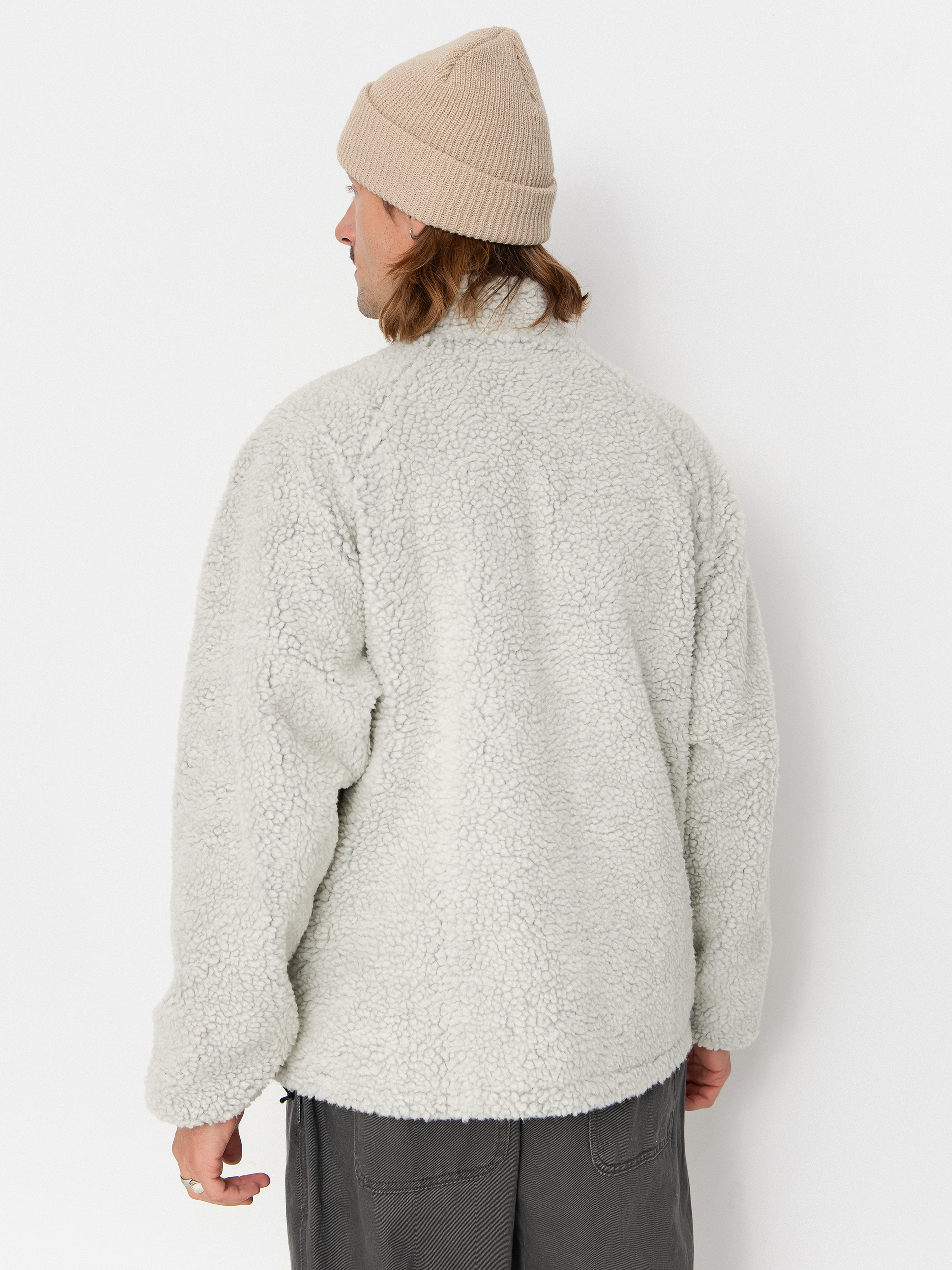 Куртка Gramicci Reversible Sherpa (natural/chartreuse)