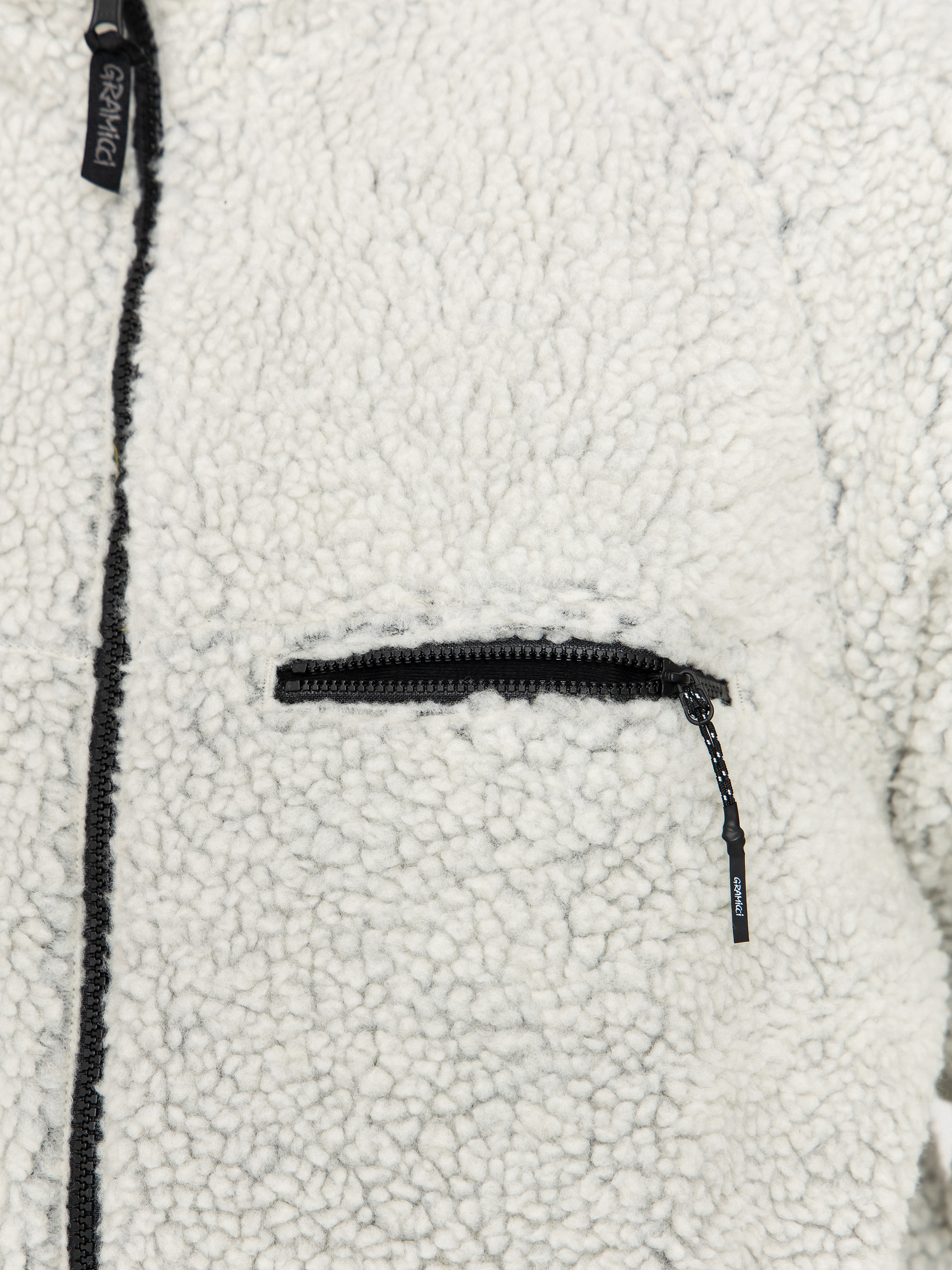 Куртка Gramicci Reversible Sherpa (natural/chartreuse)