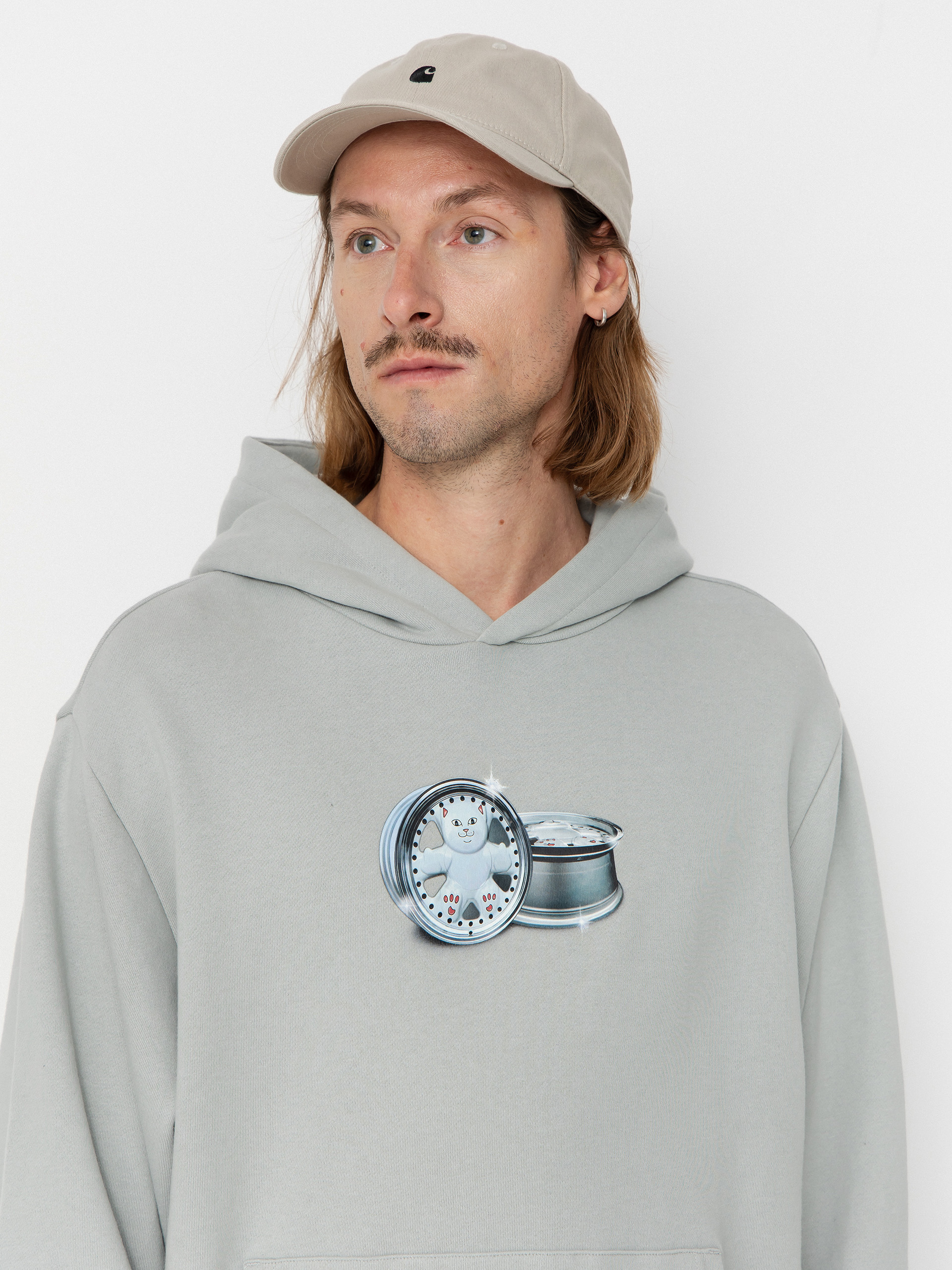 Худі RipNDip Nerm On Wheels HD (grey)