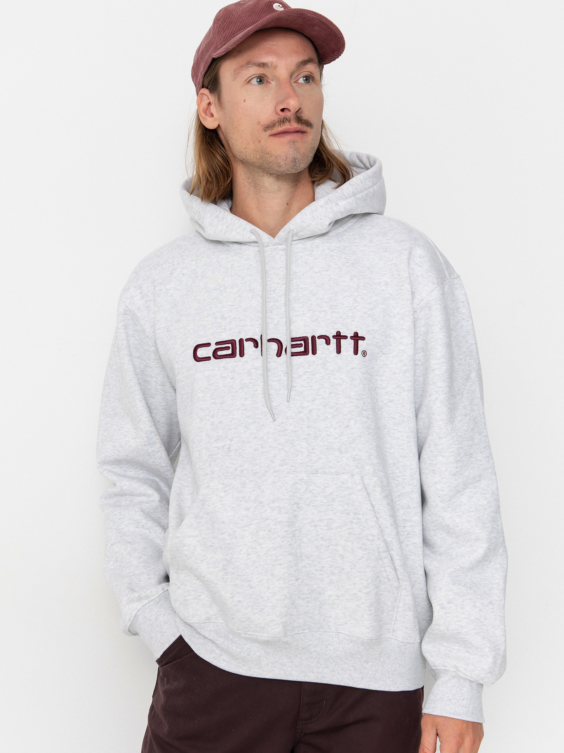 u0425u0443u0434u0456 Carhartt WIP Carhartt HD (ash heather/rondo)