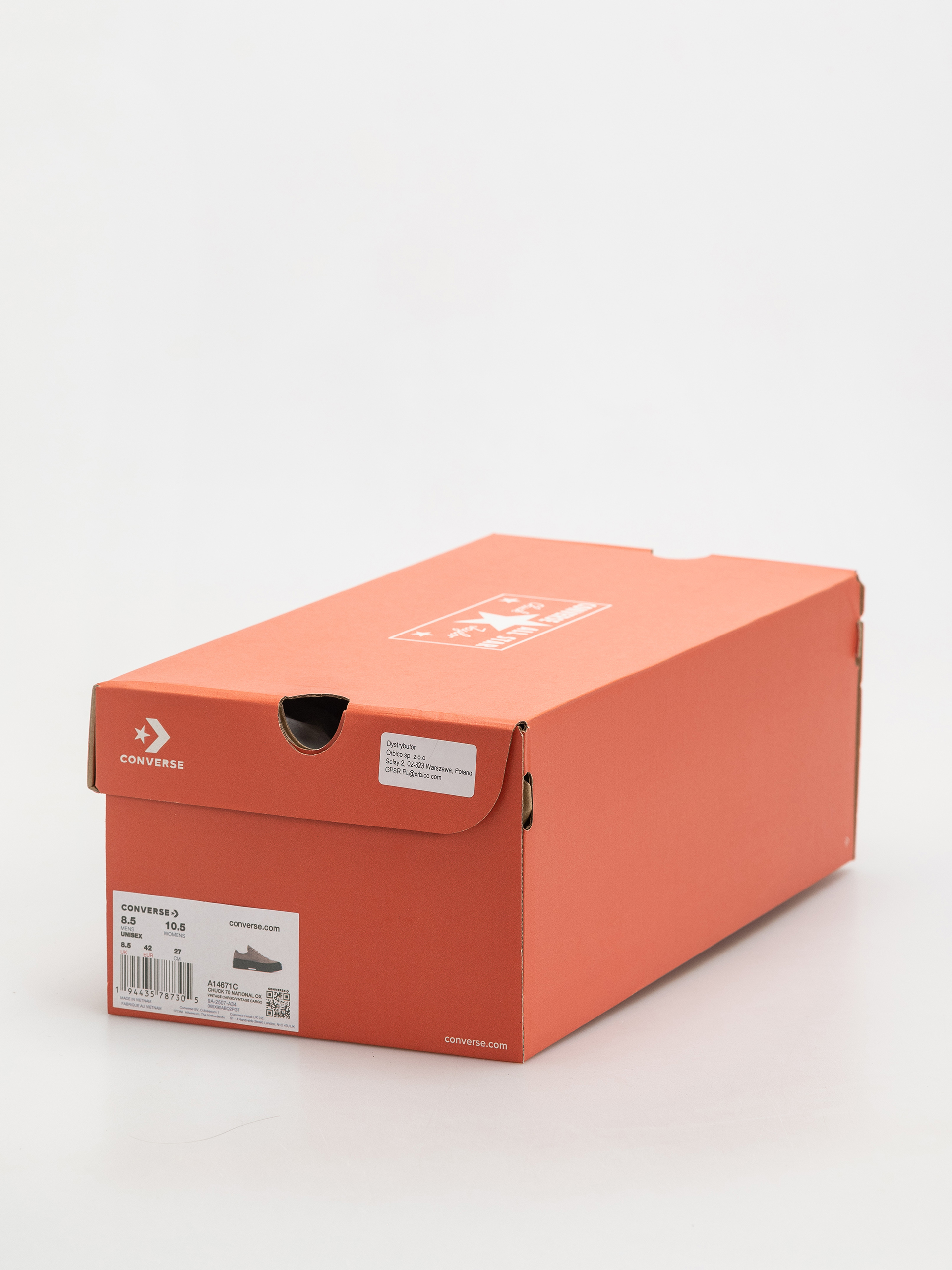 Кеди Converse Chuck 70 National Ox (vintage cargo)