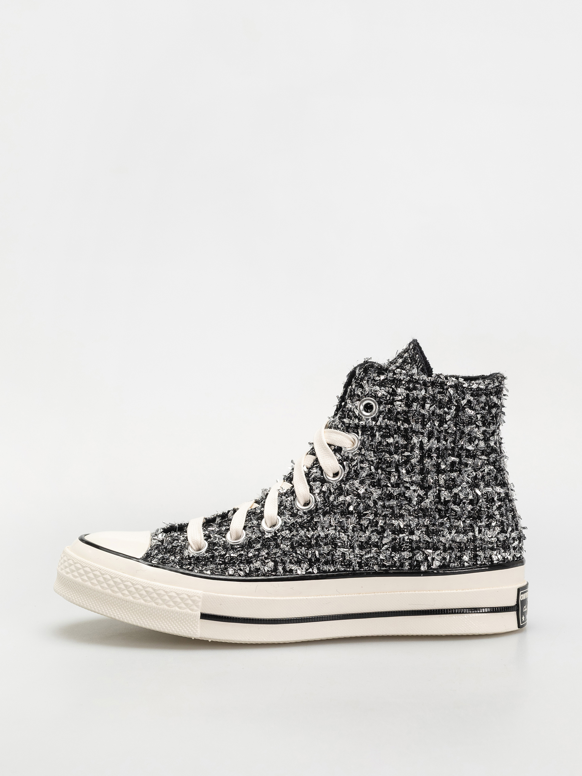 Кеди Converse Chuck 70 Hi (black/silver/egret)