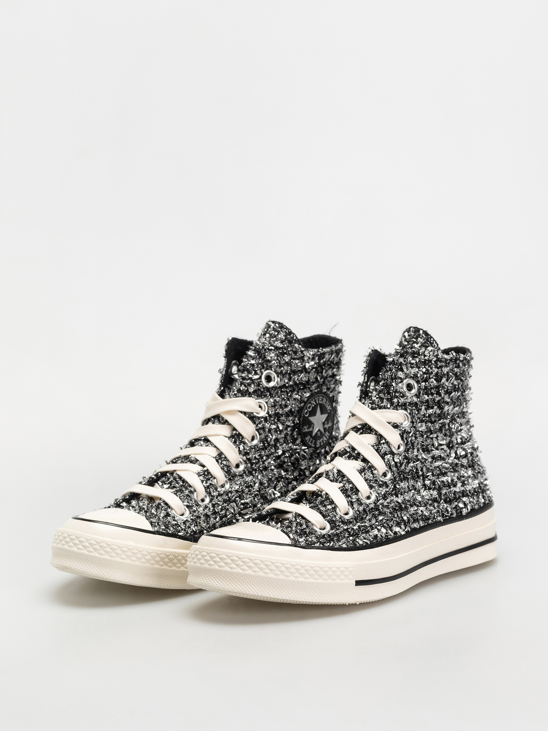 Кеди Converse Chuck 70 Hi (black/silver/egret)