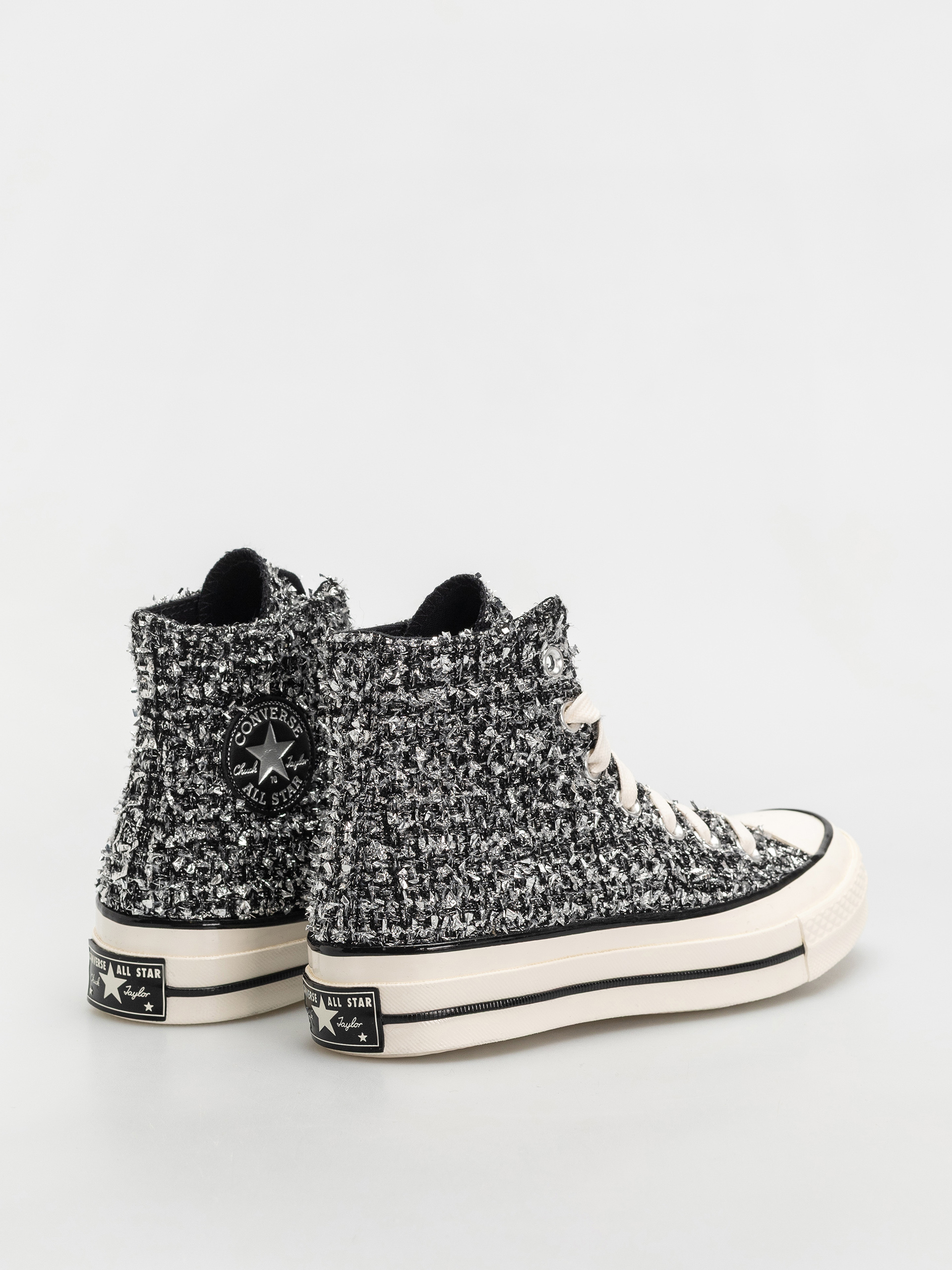 Кеди Converse Chuck 70 Hi (black/silver/egret)