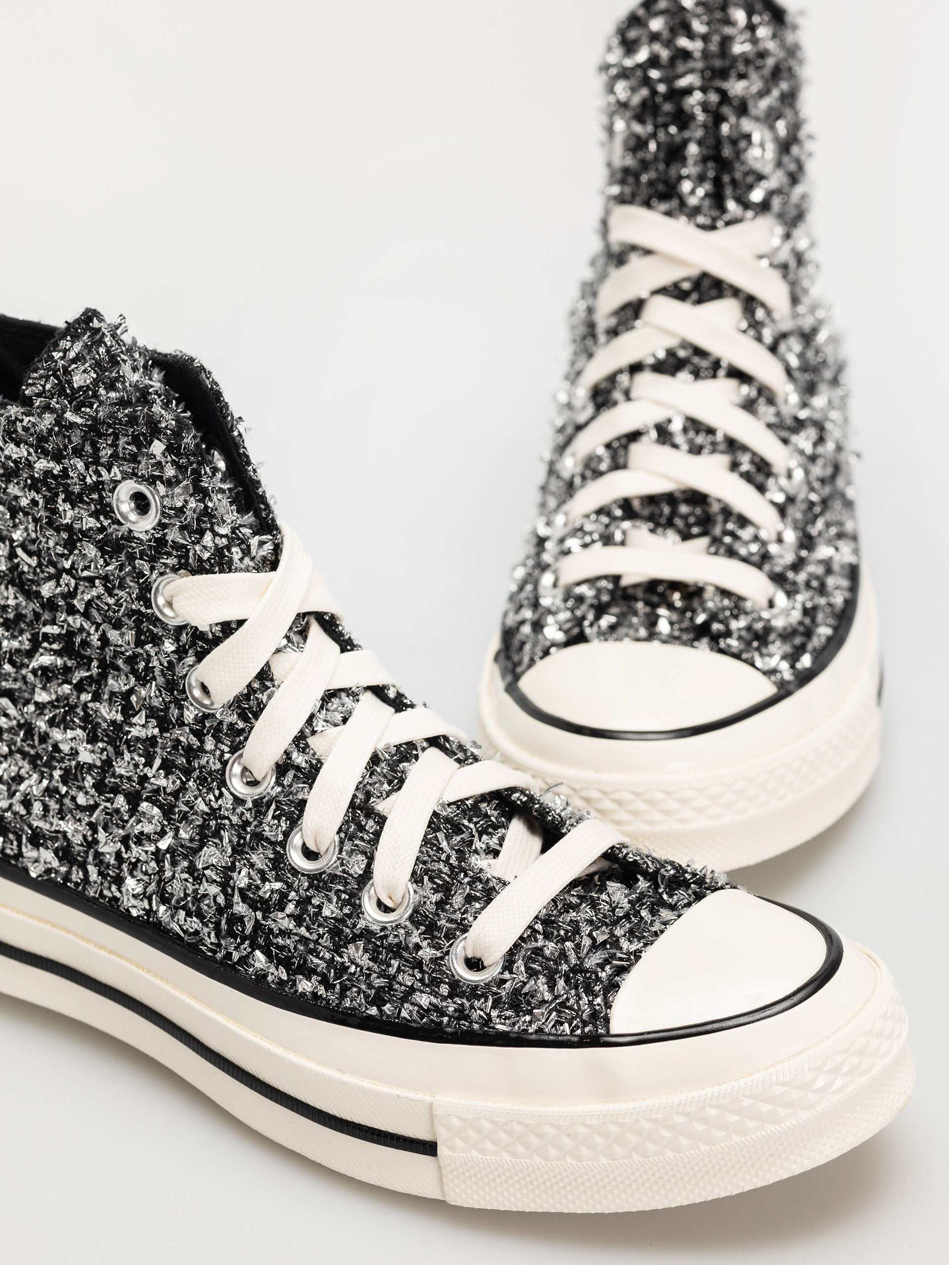 Кеди Converse Chuck 70 Hi (black/silver/egret)