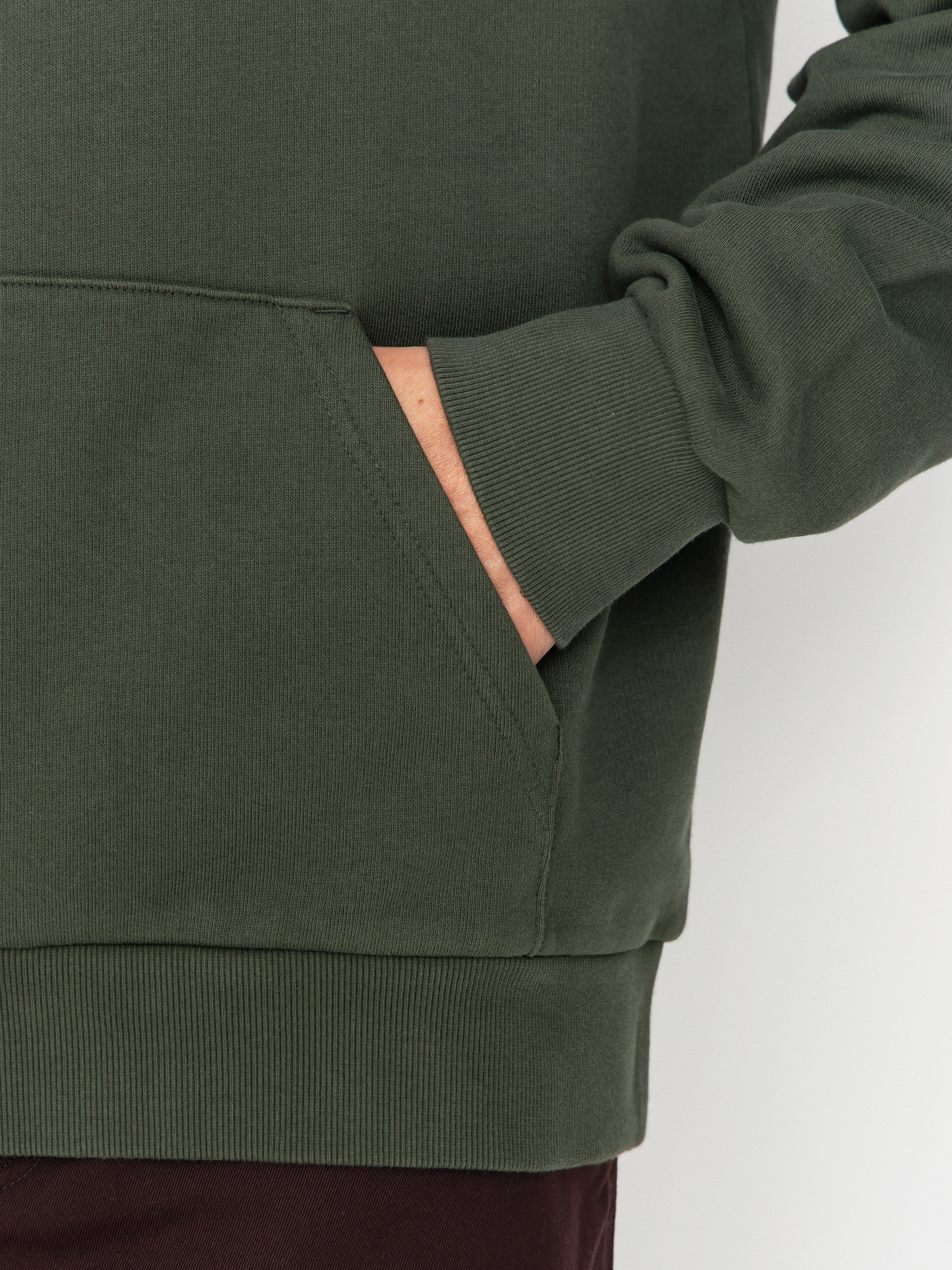 Худі Carhartt WIP Script Embroidery HD (opuntia/white)