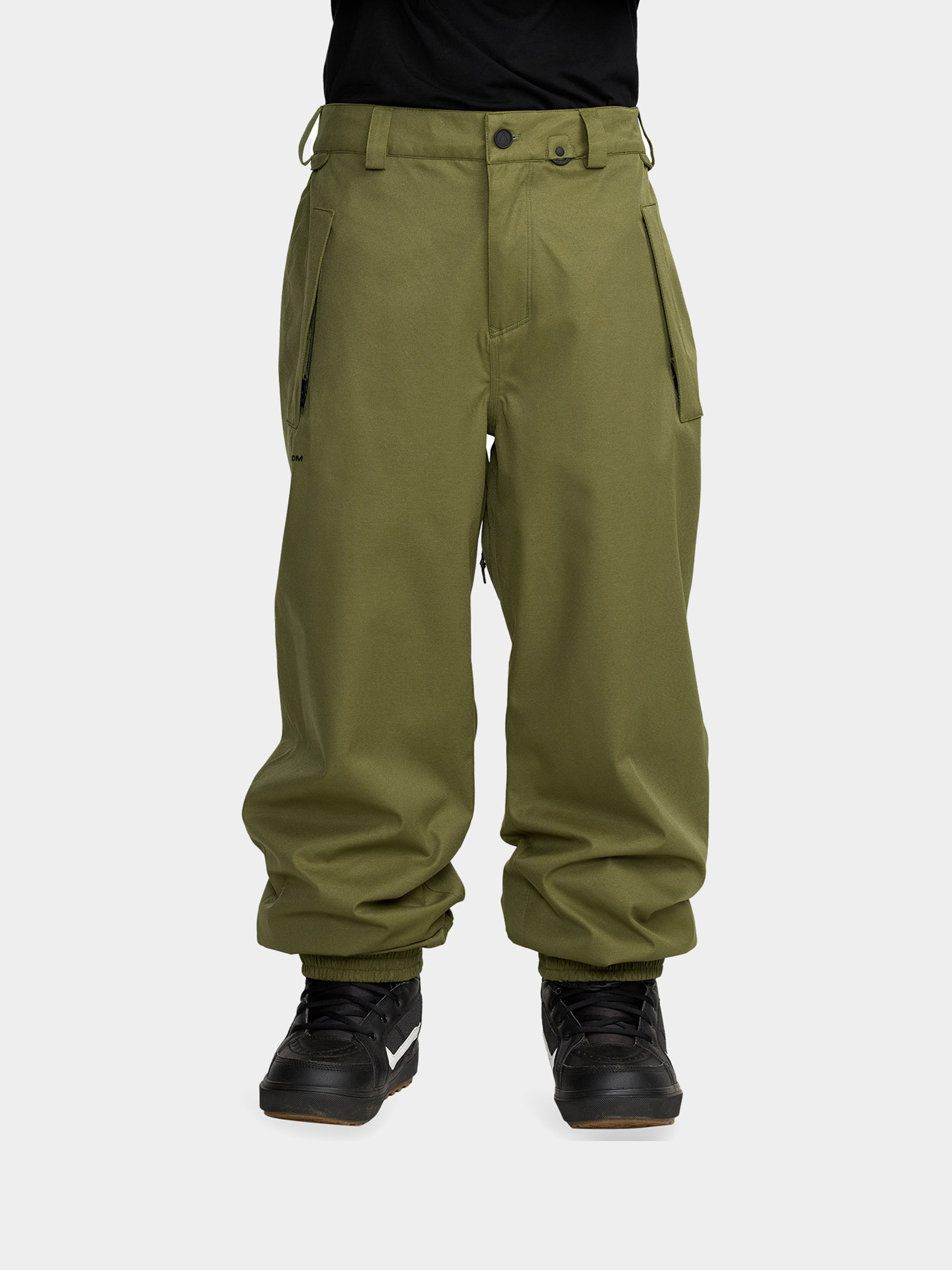 Чоловічі Сноубордичні штани Volcom Arthur 20K (dark olive)