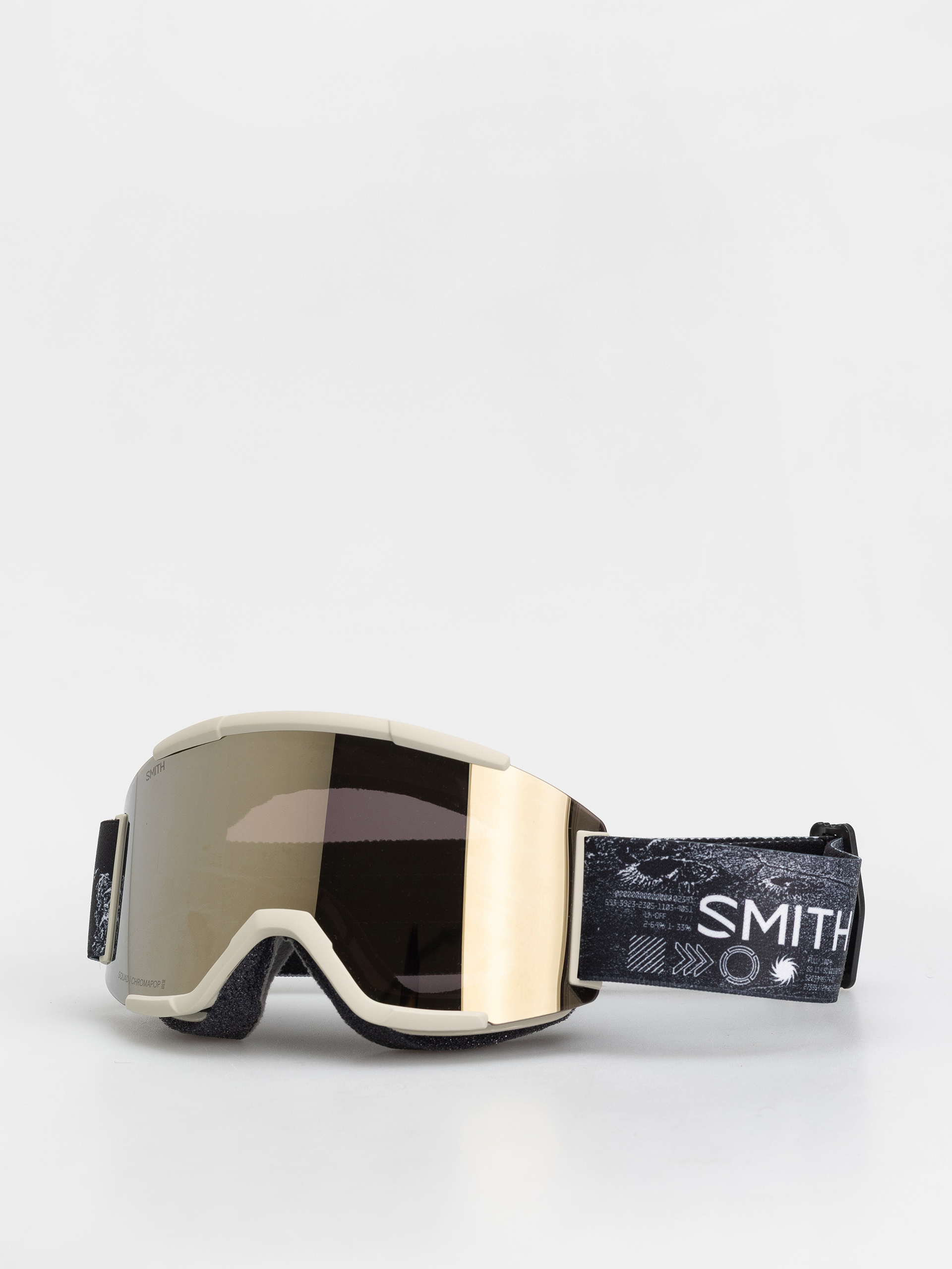 Окуляри для сноуборду Smith Squad (chalk space invader/chromapop sun black gold mirror)