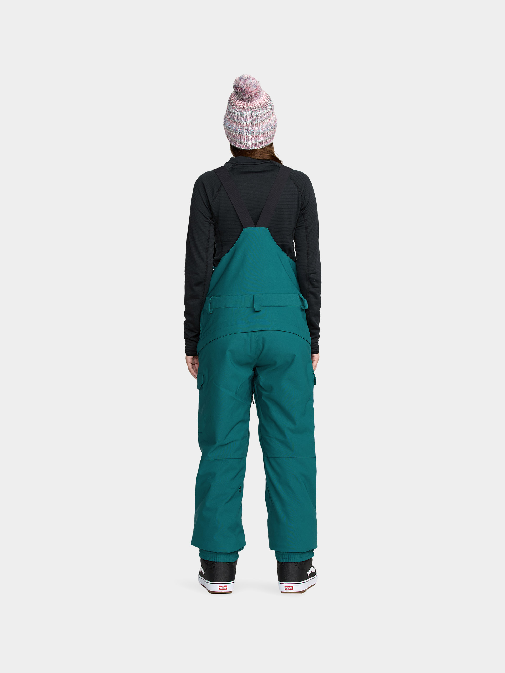 Жіночі Сноубордичні штани Volcom Creston 3D Stretch Bib Overall (atlantic deep)