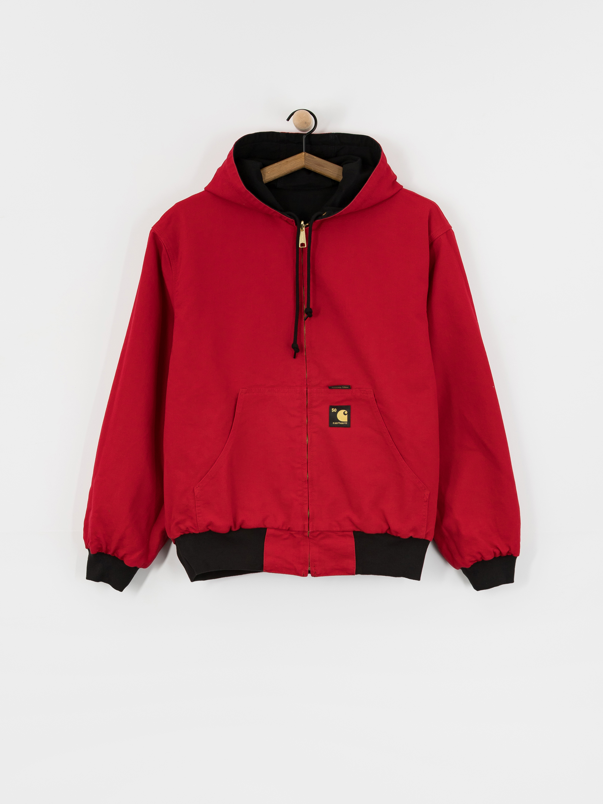 Куртка Carhartt WIP 50 Years Anniversary OG Active (black/usa red/rinsed)