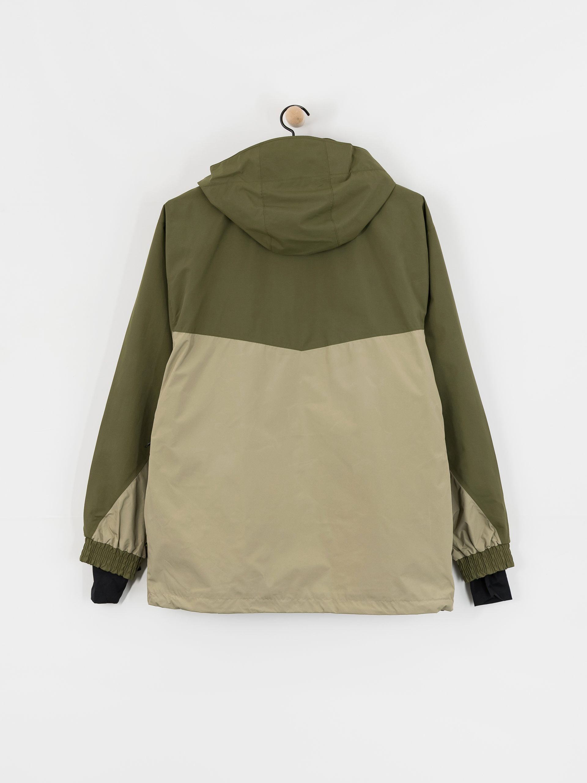 Чоловіча Сноубордична куртка Volcom Longo Gore Tex (dark olive)