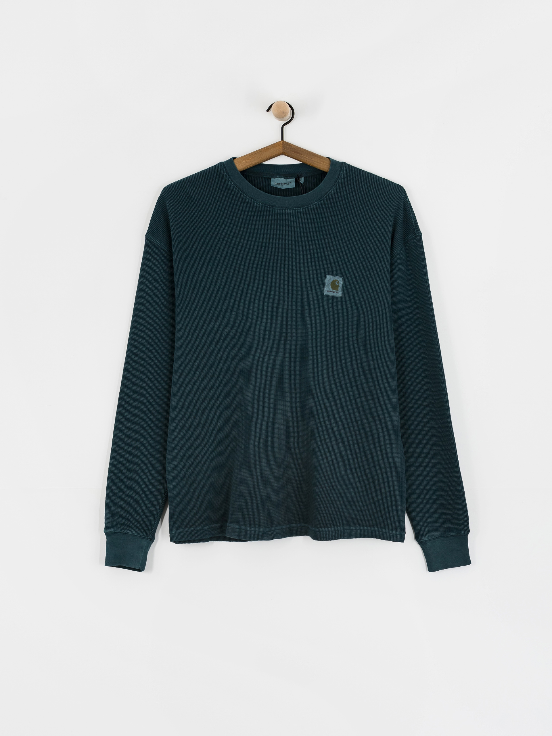 Лонгслів Carhartt WIP Vista Waffle (deep lagoon/garment dyed)