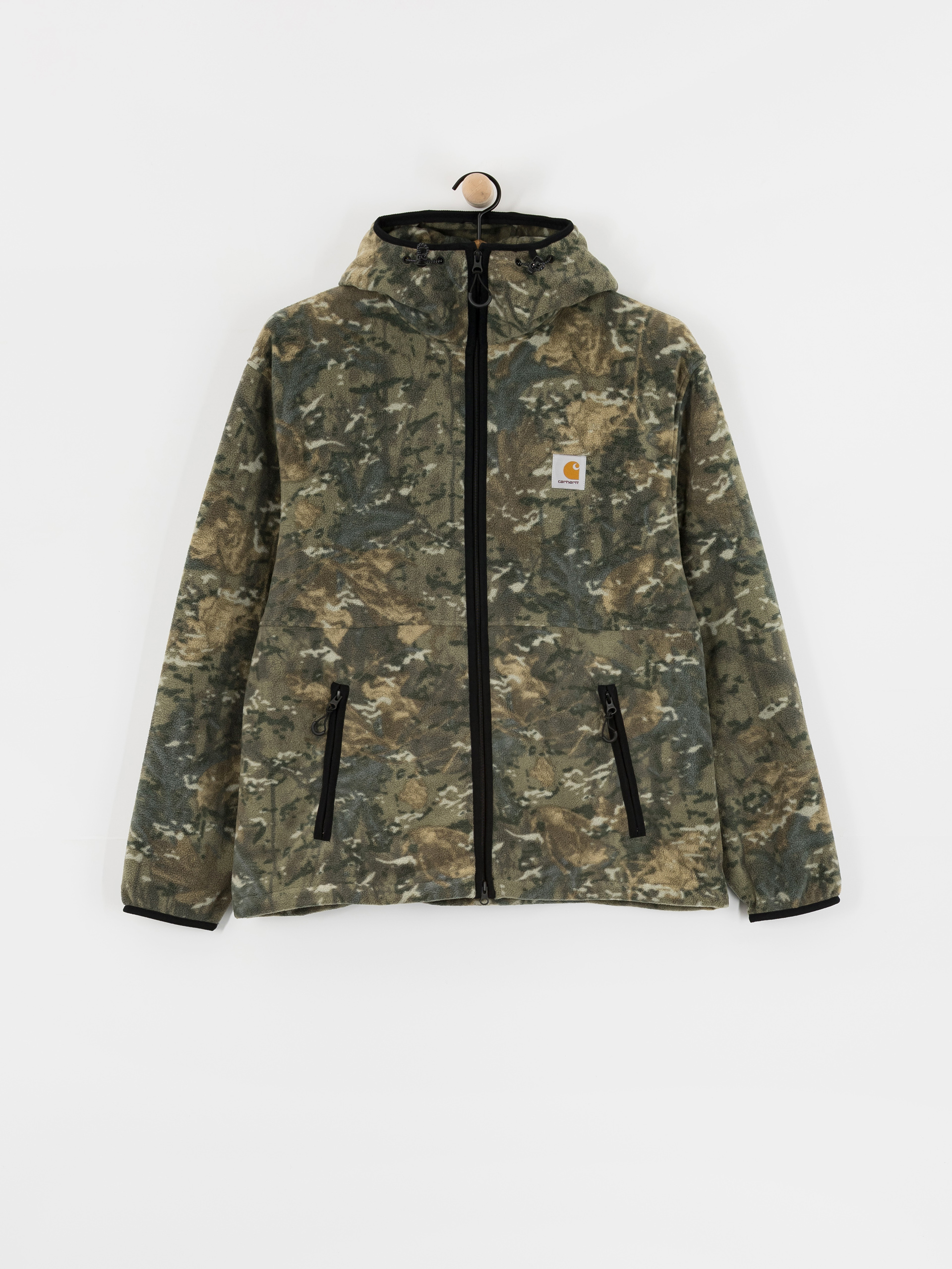 Флісовий светр Carhartt WIP Blevin (camo combi/green)