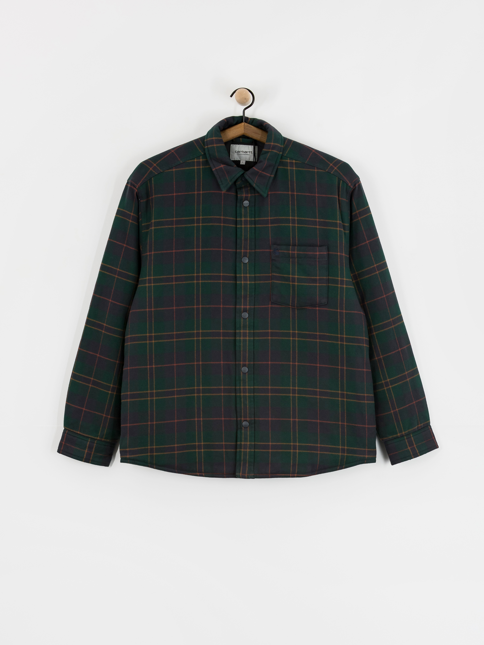 u041au0443u0440u0442u043au0430 Carhartt WIP Gargan (gargan check/dark fir)
