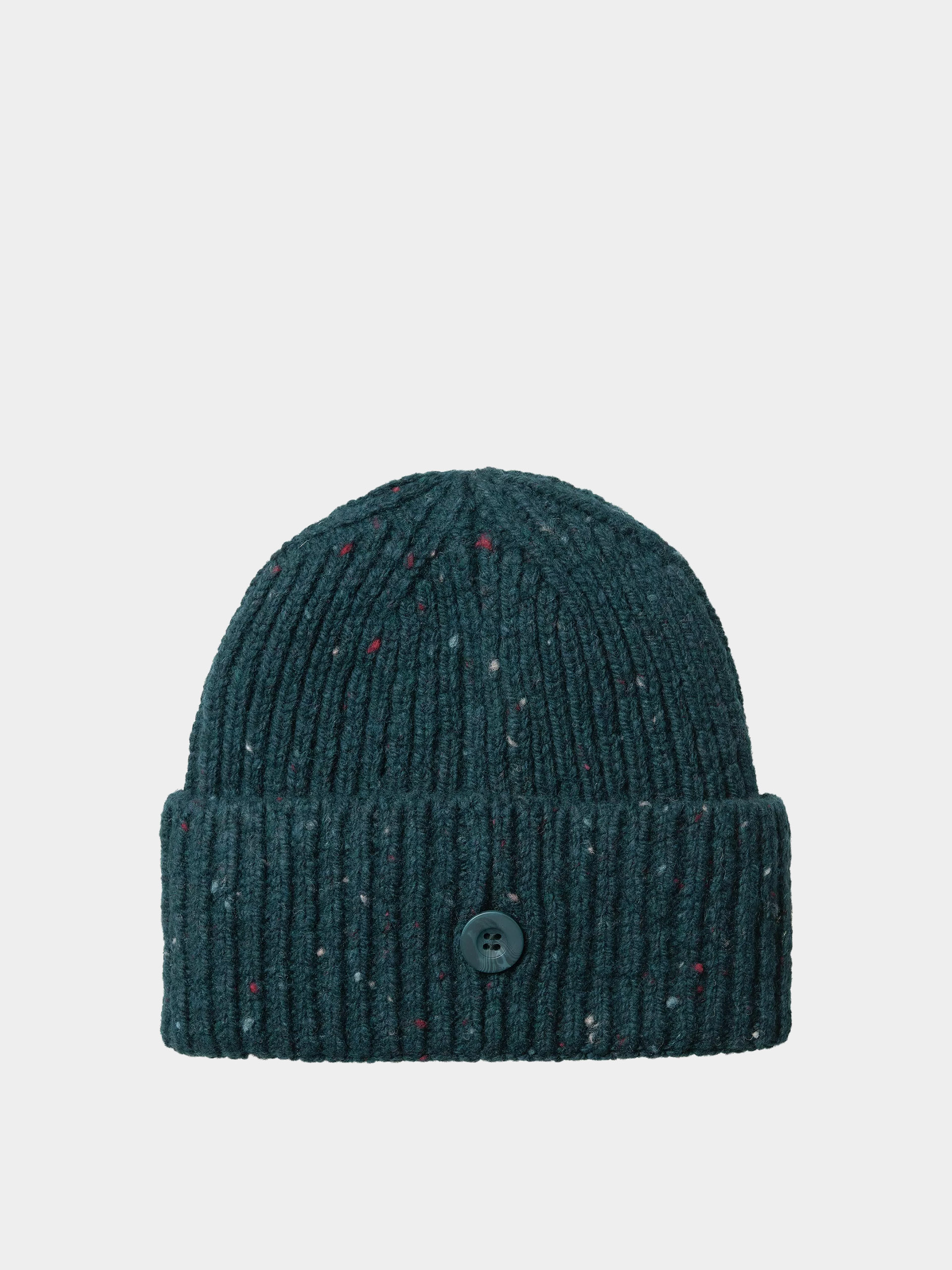 Шапка Carhartt WIP Anglistic (speckled deep lagoon)