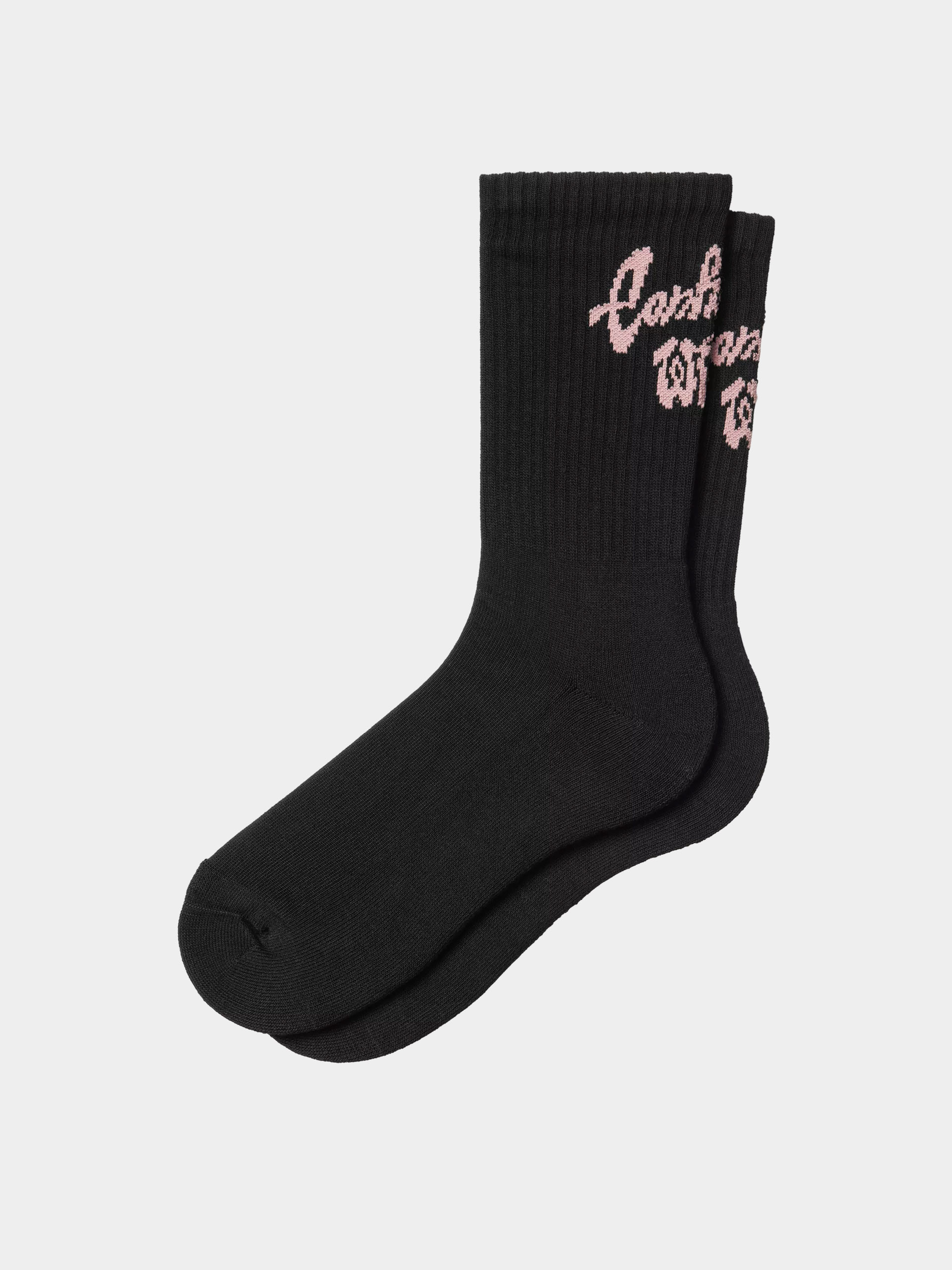  Шкарпетки Carhartt WIP Chedda (black/glassy pink)