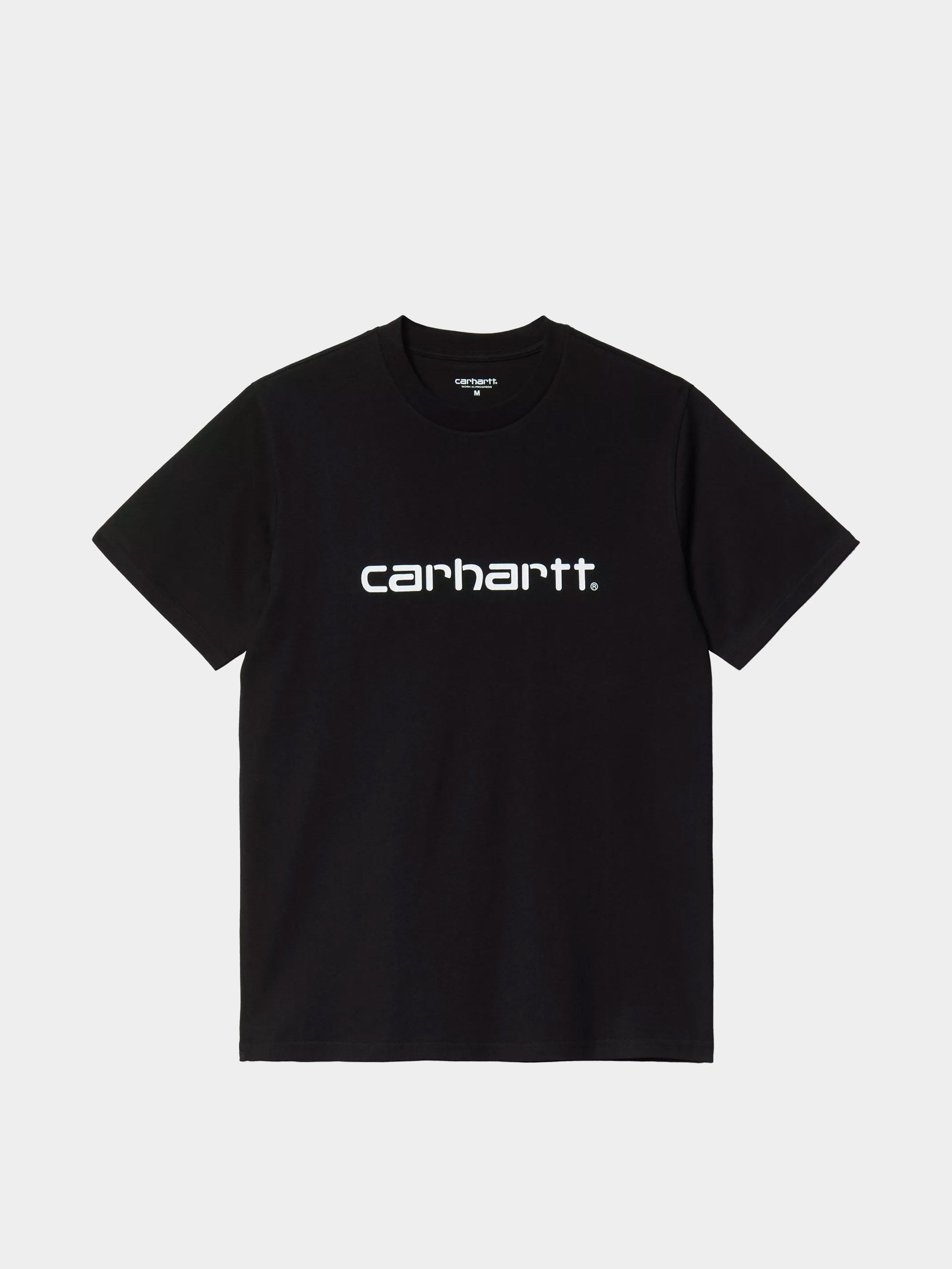 Футболка Carhartt WIP Script - чорний (black/white)