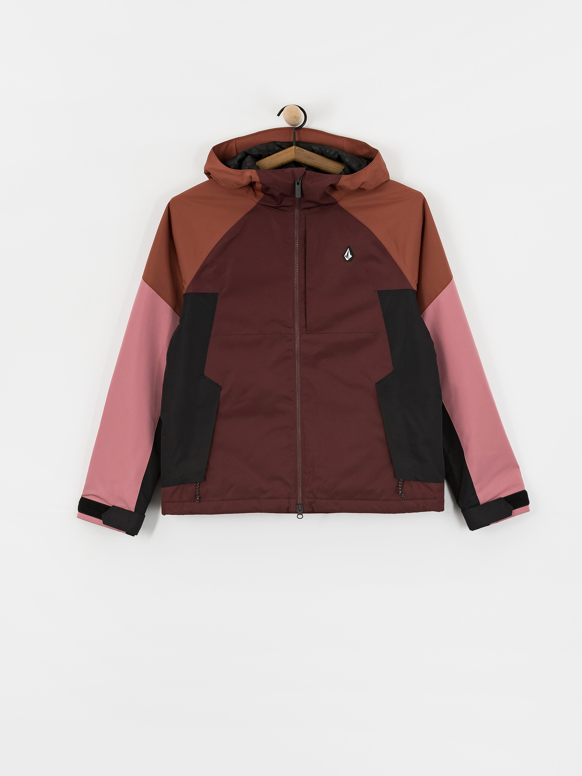 Жіноча Сноубордична куртка Volcom Agate Ins (oxblood)