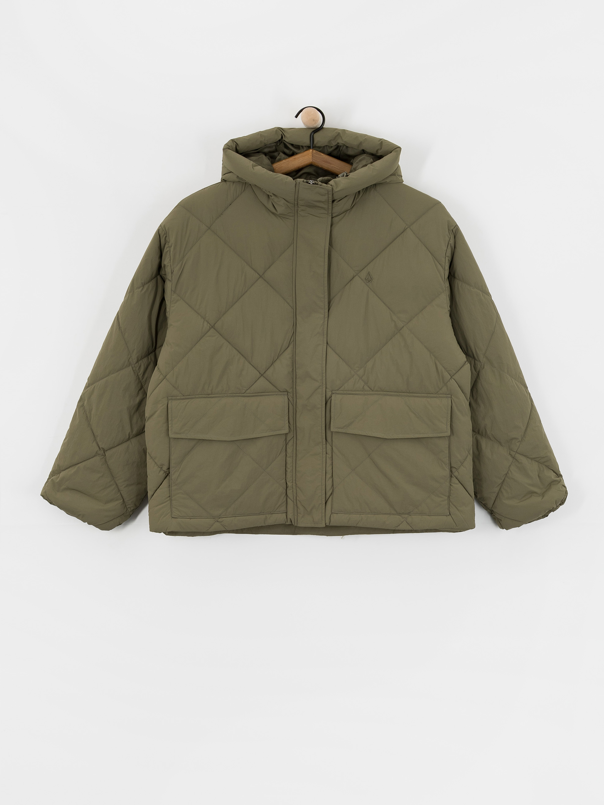 Куртка Volcom Out Of Boxy Puff Wmn (wintermoss)