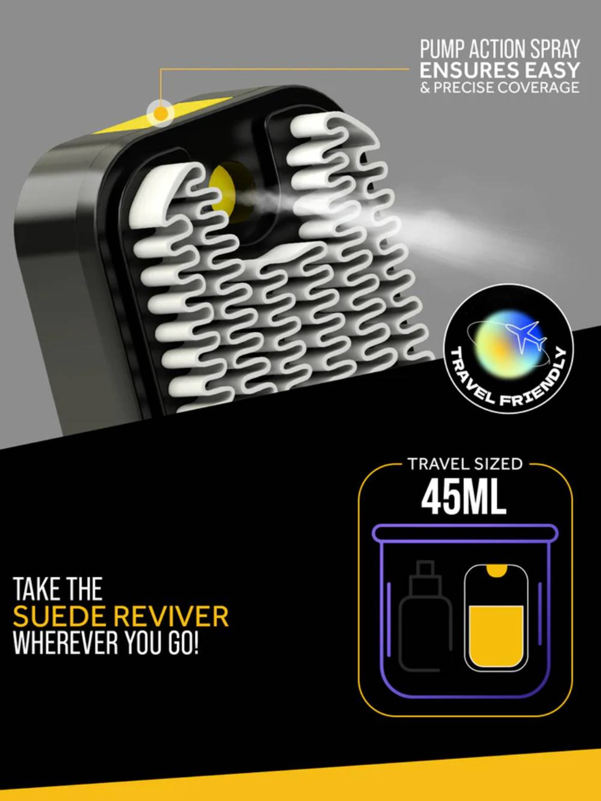 Засіб для догляду за замшею та нубуком Crep Protect Impregnat Suede 