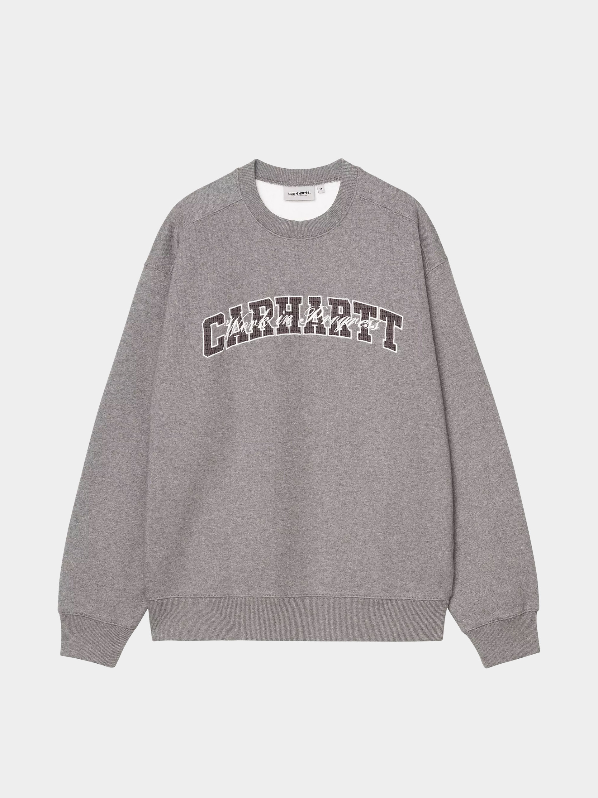 Світшот Carhartt WIP Big School (dark grey heather)