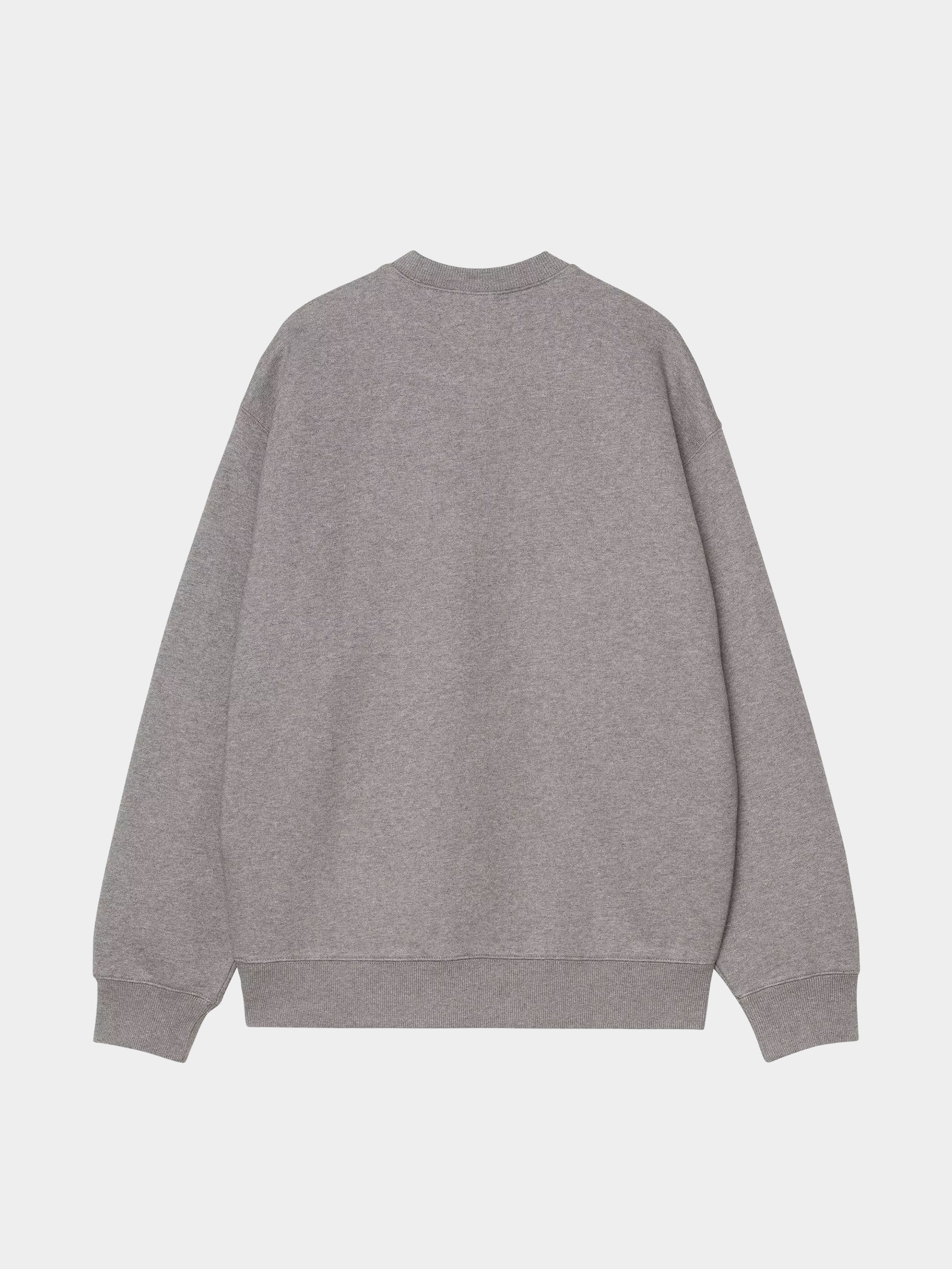 Світшот Carhartt WIP Big School (dark grey heather)