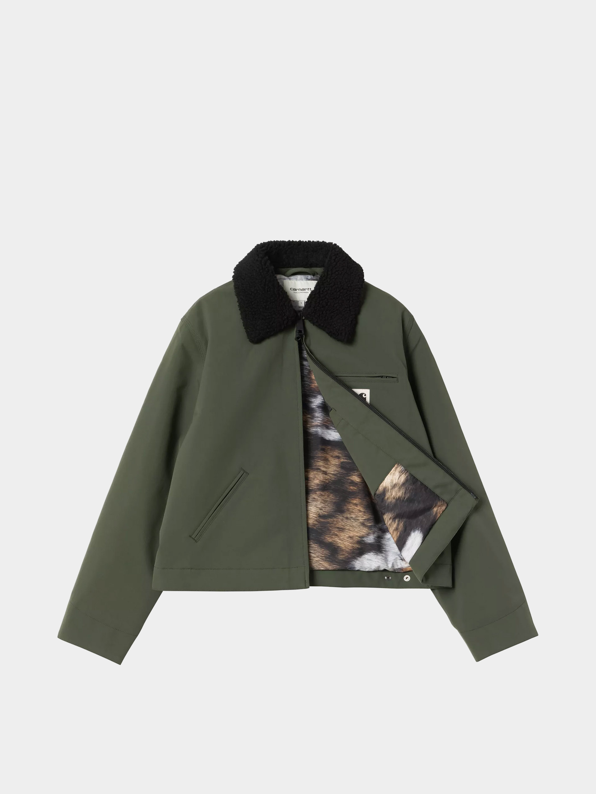 Куртка Carhartt WIP Newkirk Wmn (opuntia/wild dog print)