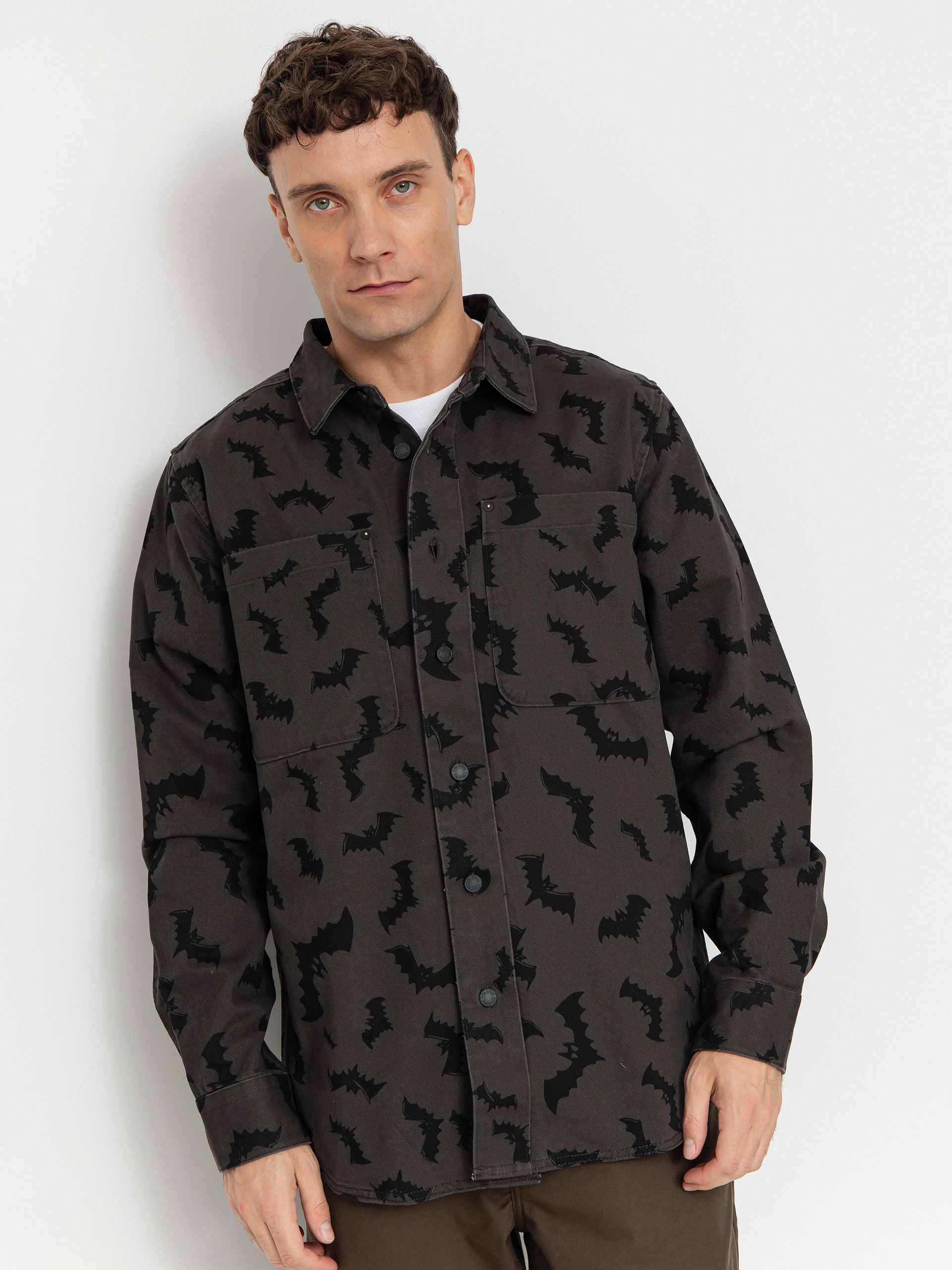 Сорочка Volcom Fa Jj Villard (rinsed black)