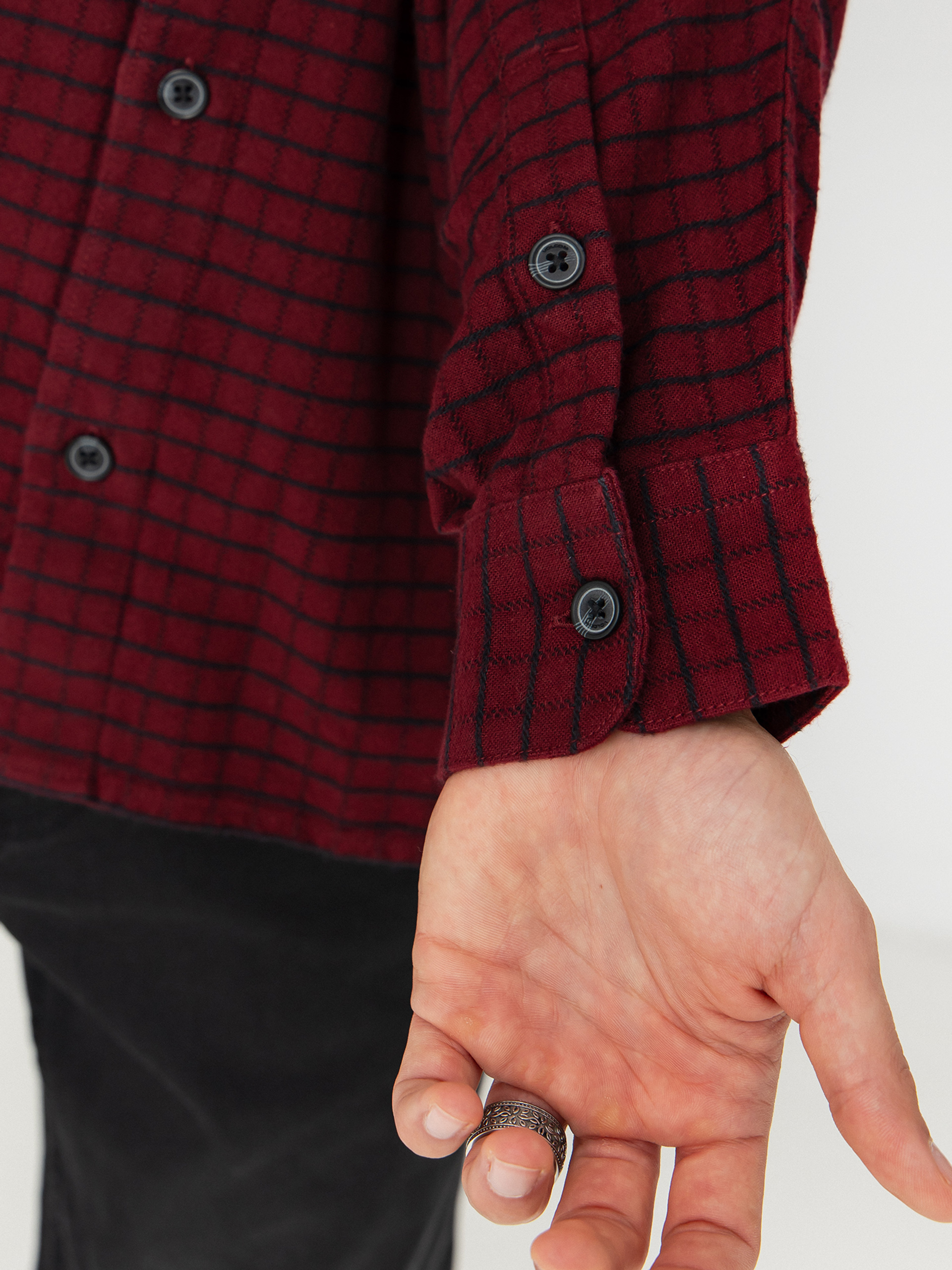 Сорочка Volcom Augustone (merlot)