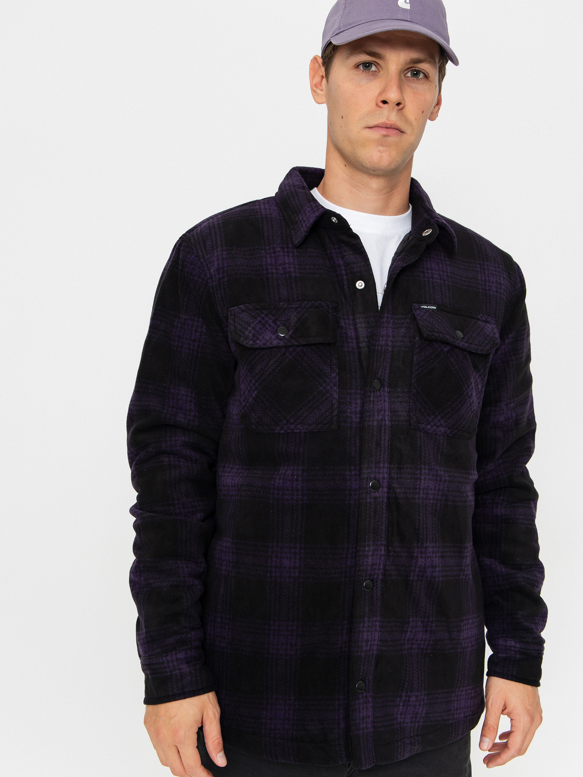 Сорочка Volcom Bowered Fleece (dark purple)