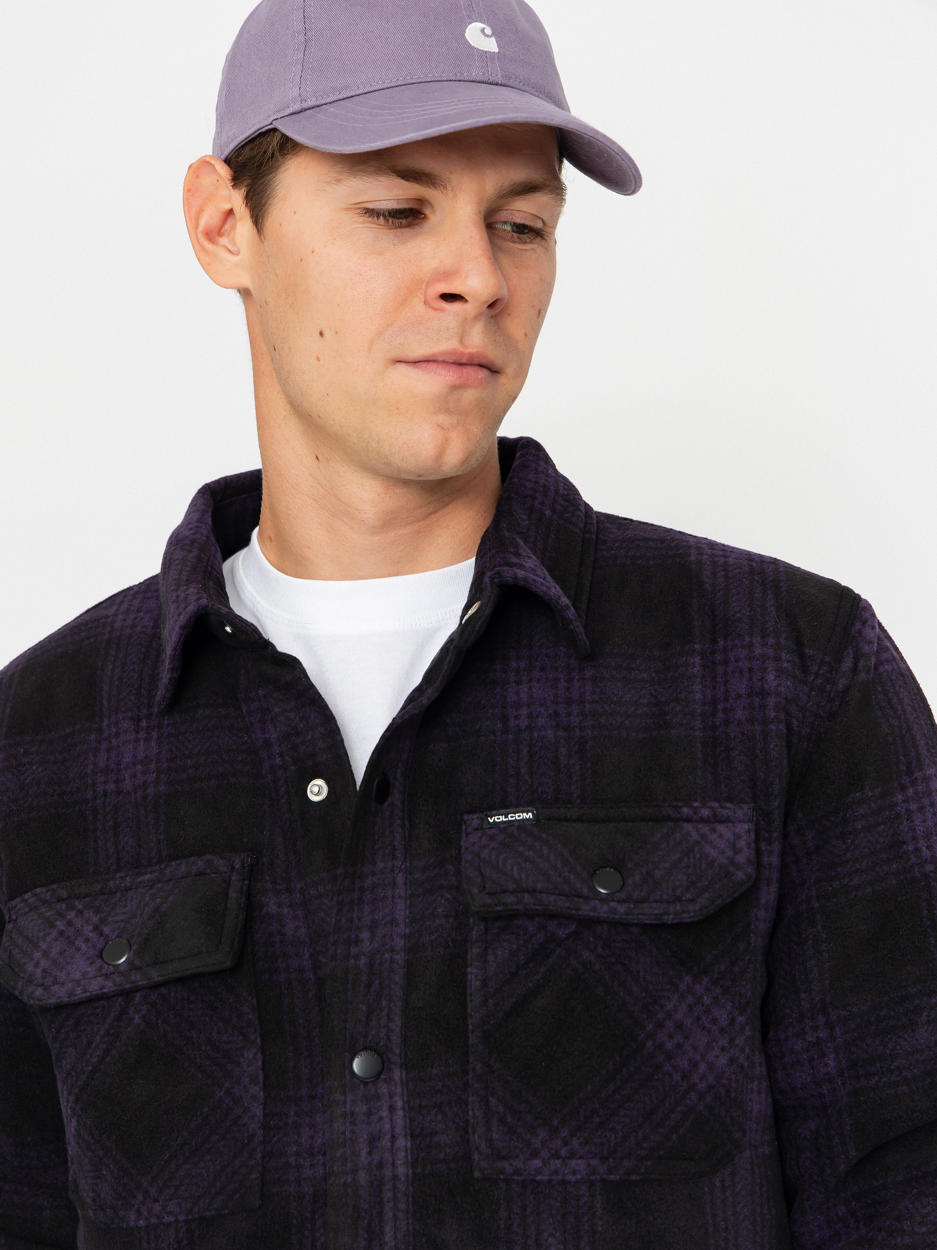 Сорочка Volcom Bowered Fleece (dark purple)