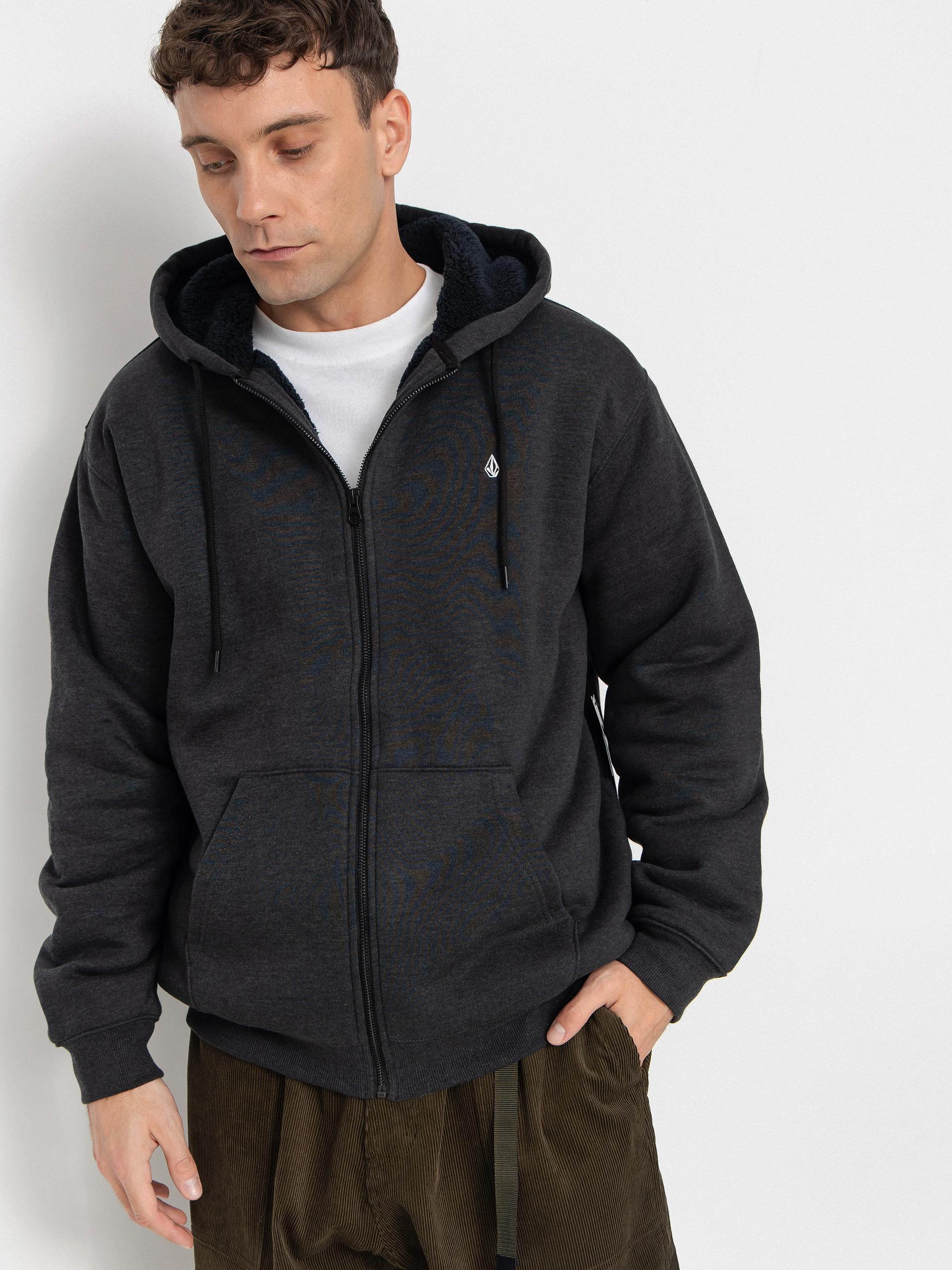 Худі Volcom Single Stone ZHD (heather black)