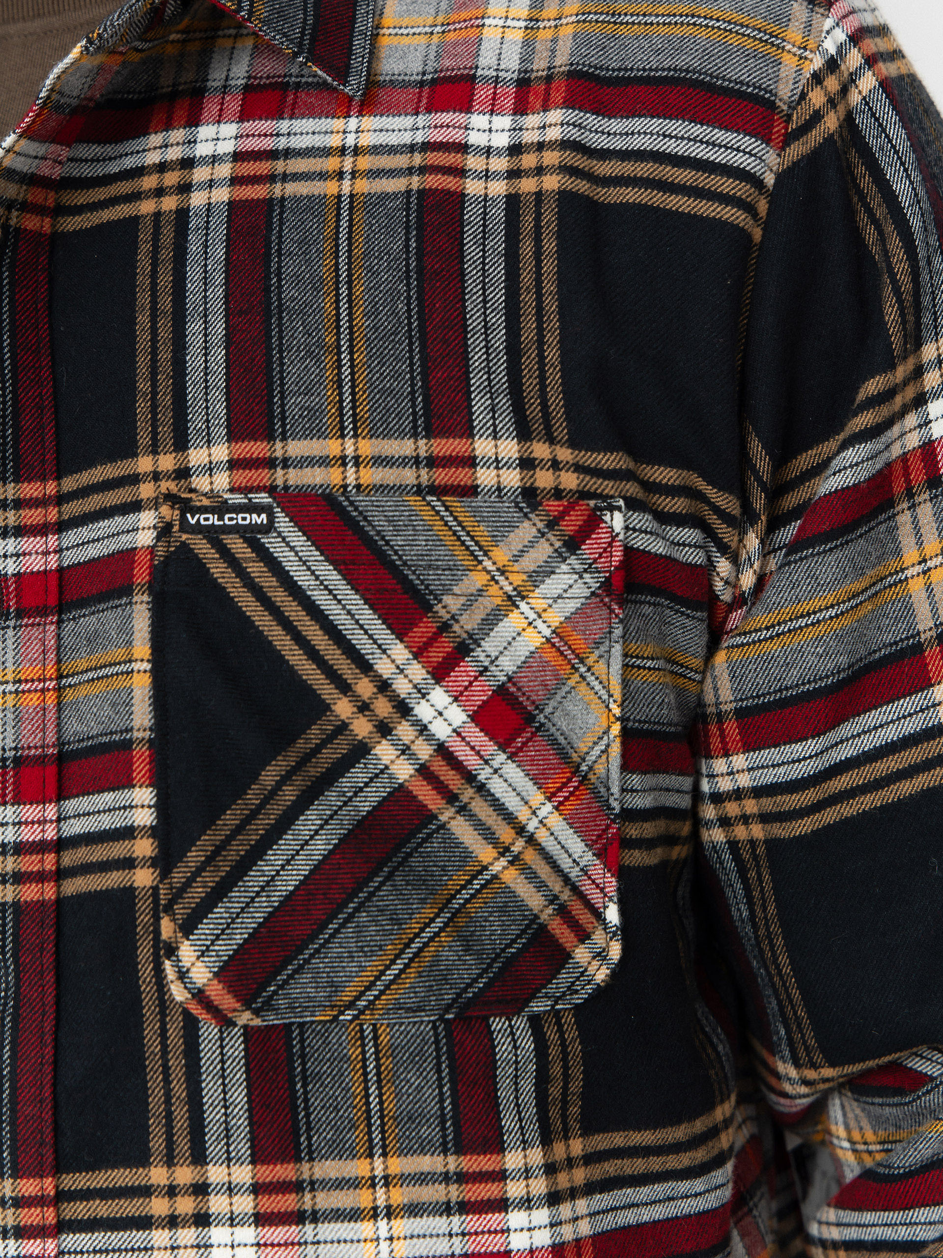 Сорочка Volcom Netastone Flannel (antique black)