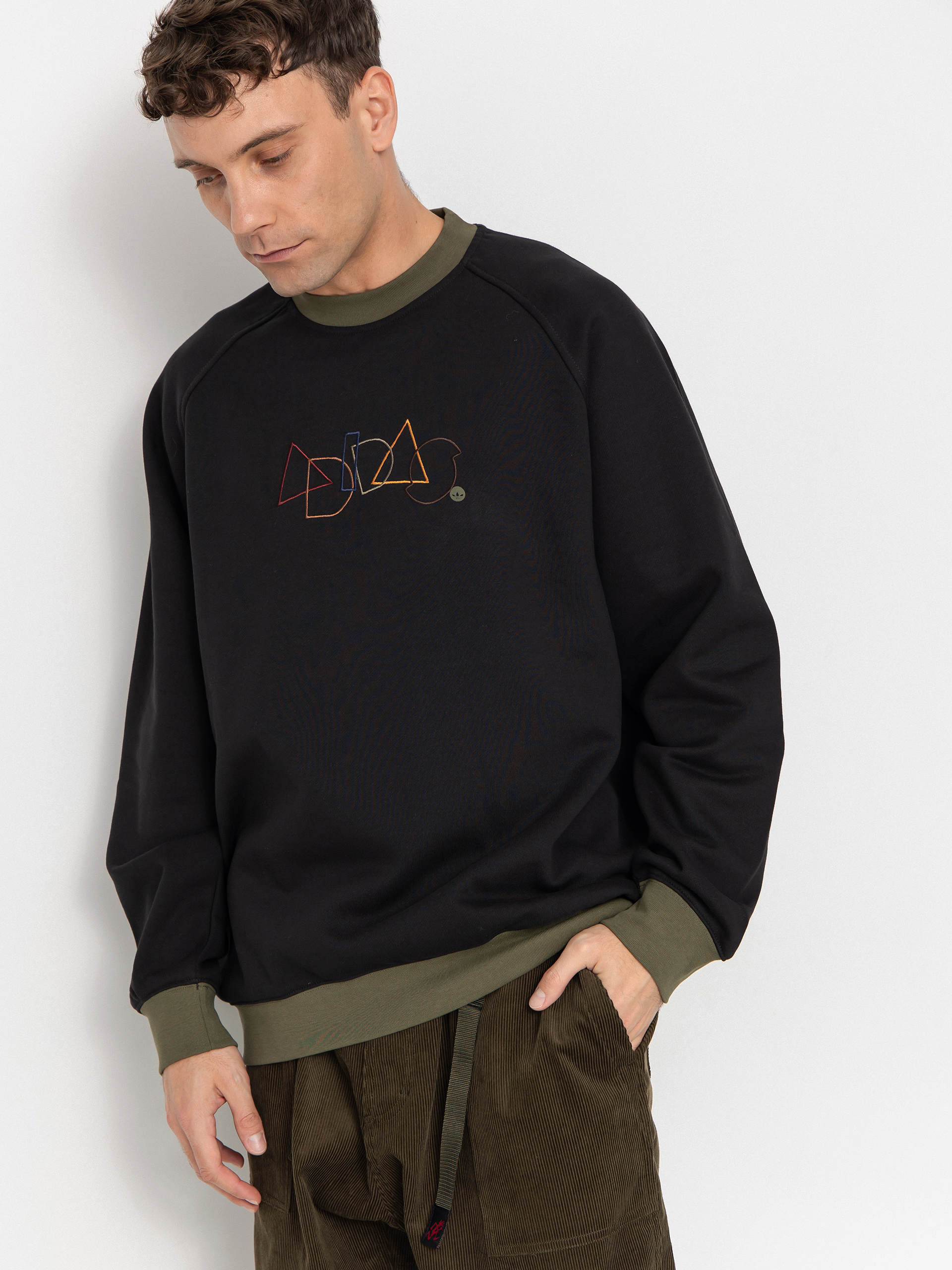 Світшот adidas Skate Geo Crew (black)