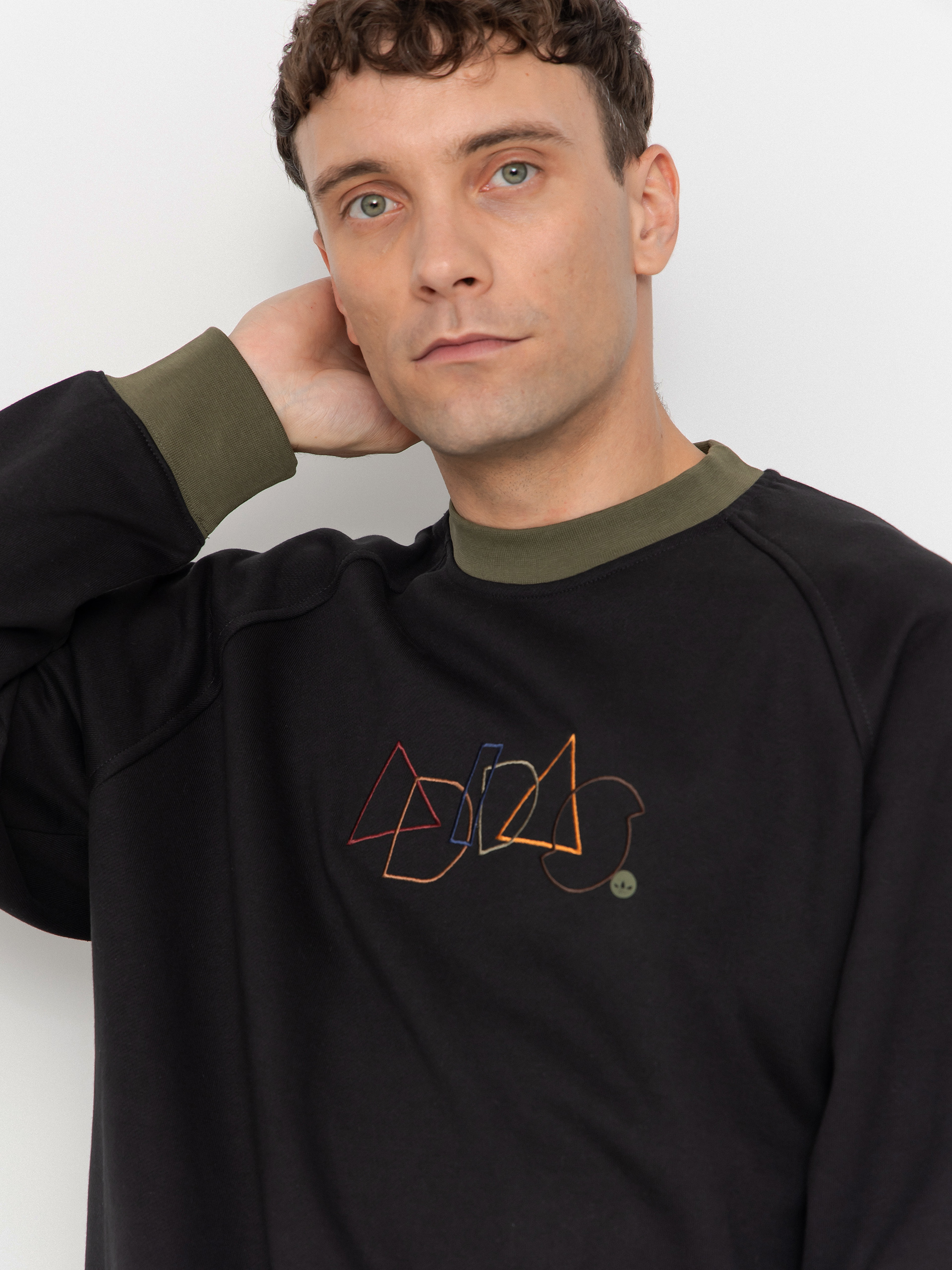 Світшот adidas Skate Geo Crew (black)