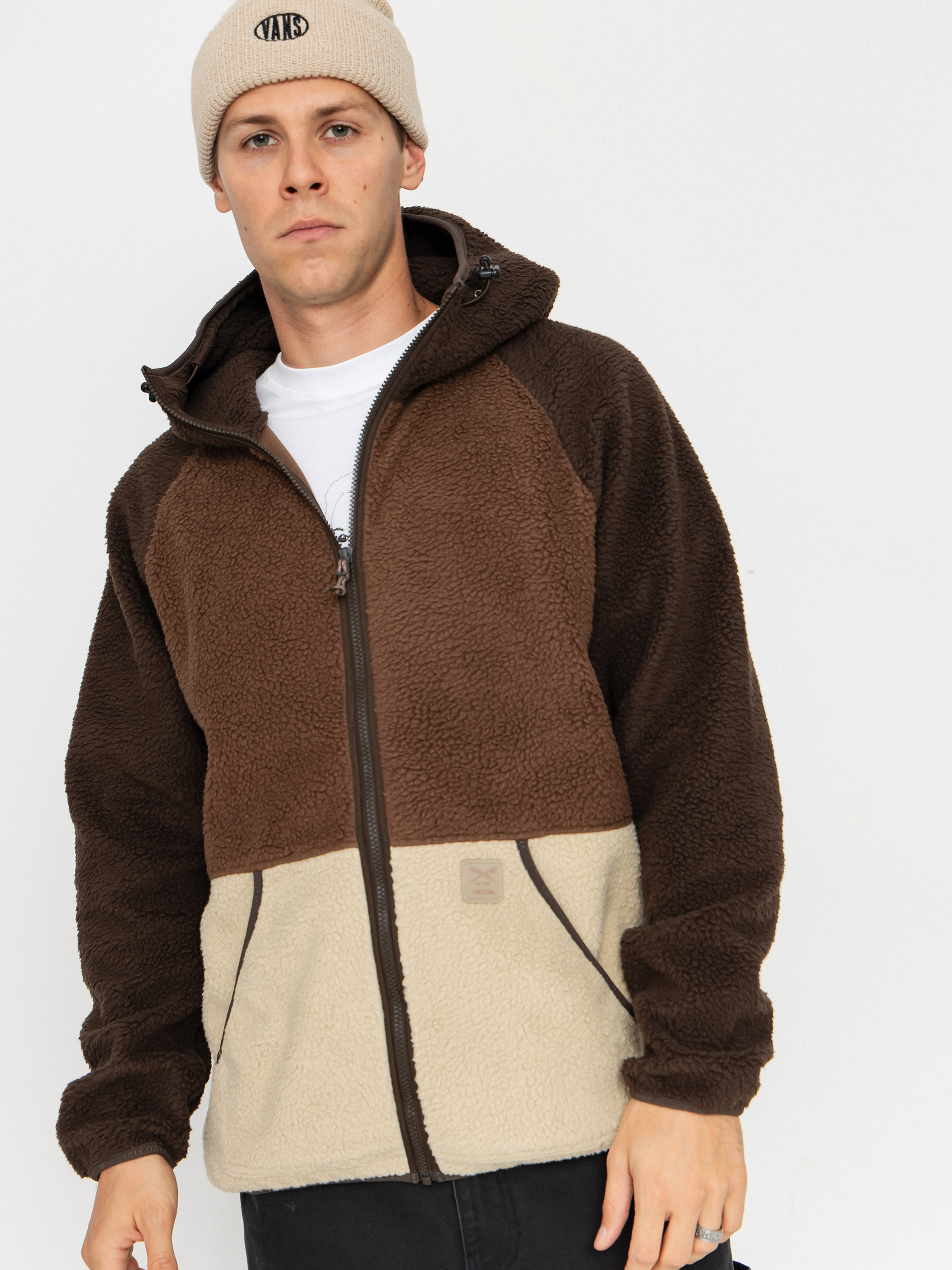 Флісовий светр Iriedaily Quentin Fleece (dark coffee)