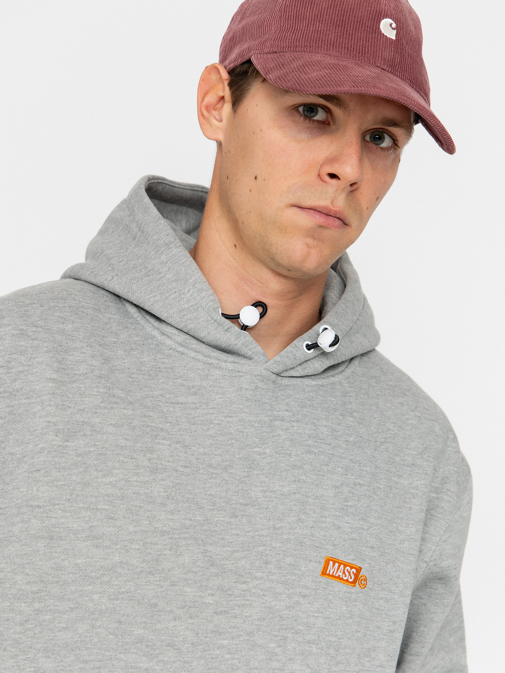 Худі MassDnm Mini Box HD (light heather grey)