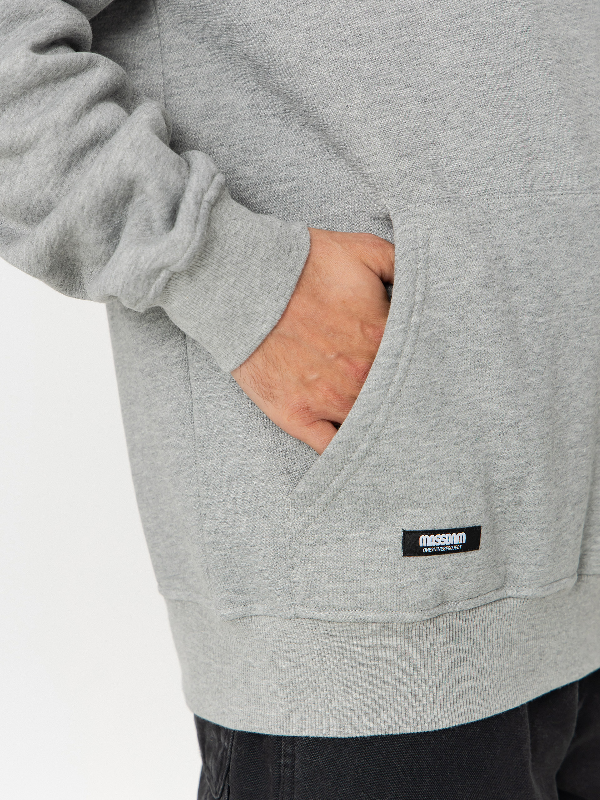 Худі MassDnm Mini Box HD (light heather grey)